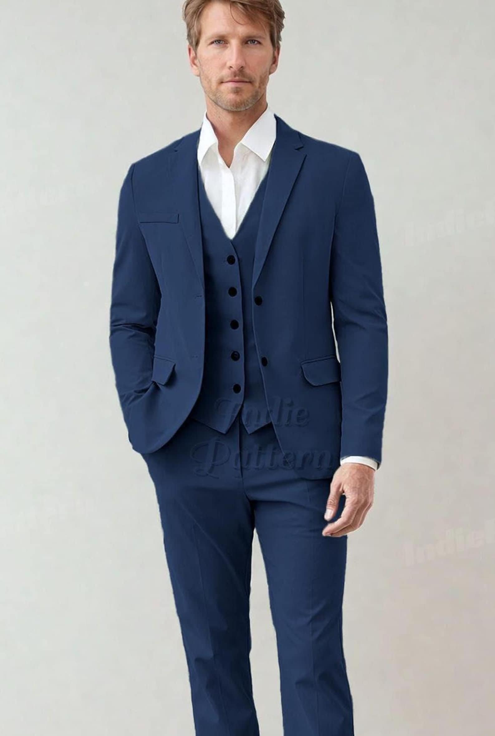 Men Suit Jacket Pattern | Jacket Sewing Pattern Men | Sewing Pattern Men Blazer | Men's Pattern | Suit Pattern For Men | Men