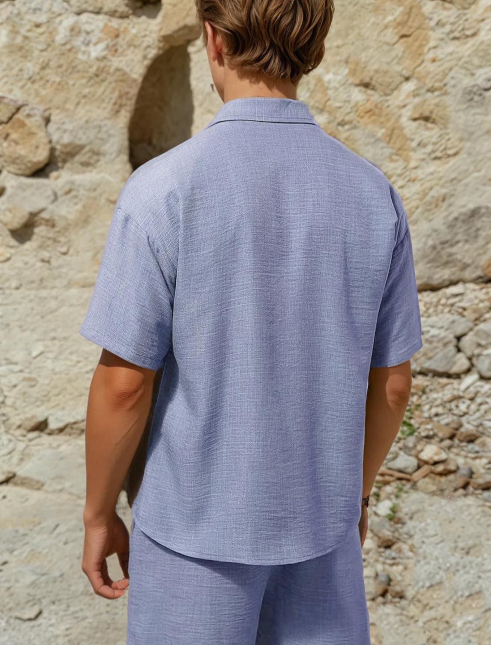 Men's Shirt Sewing Pattern, Summer Shirt Pattern Men, Camp Collar Shirt Pattern, Hawaiian Shirt Pattern, Shirt Pattern Men