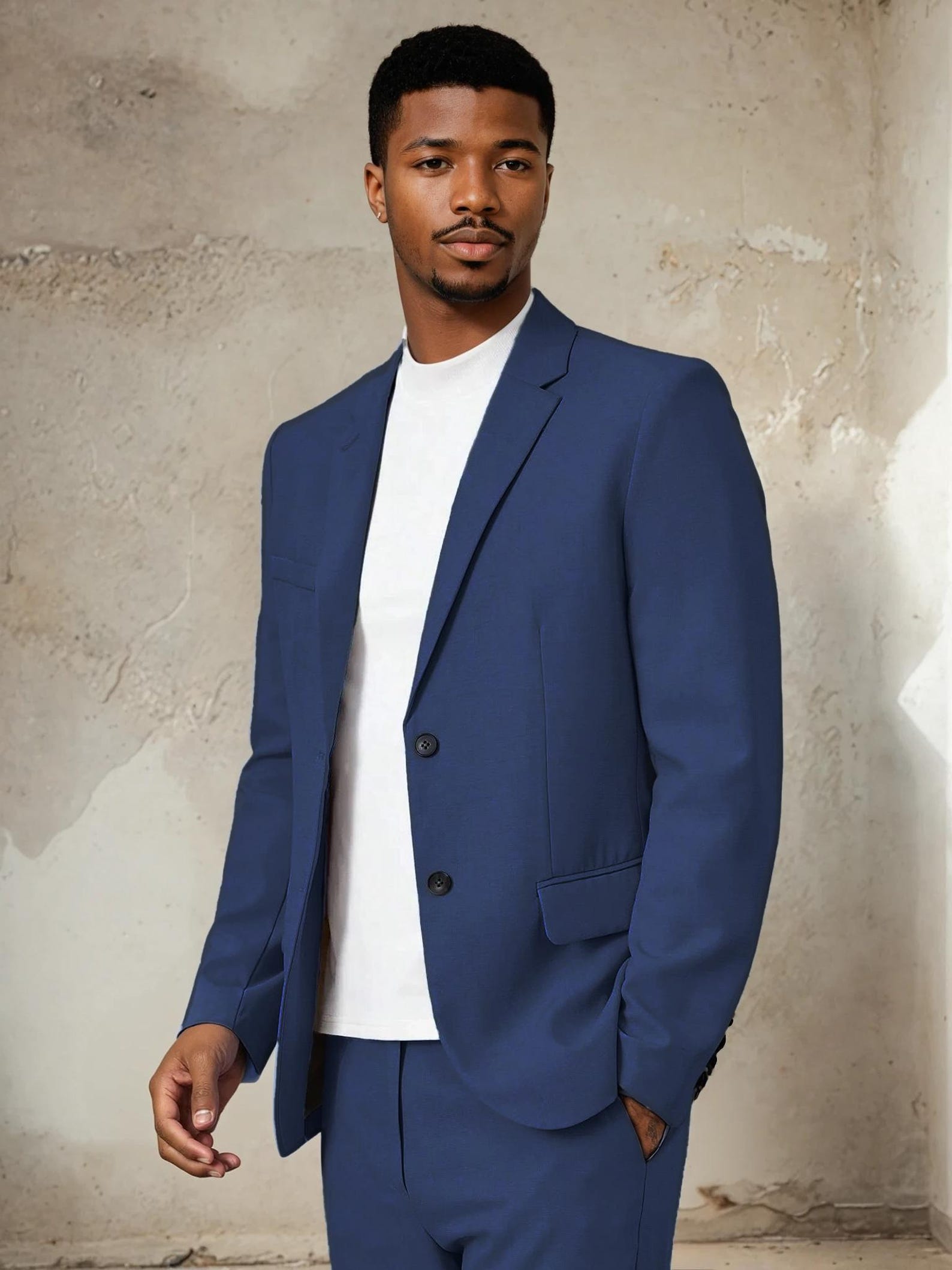 Men Suit Jacket and Pants Sewing Pattern | Jacket & Pants Sewing Pattern | Men Suit Set Sewing Patterns | Suit Pants Pattern