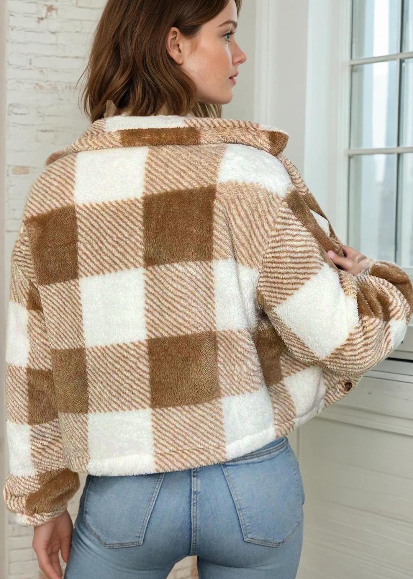 Jacket Sewing Pattern, Women Sewing Pattern, Teddy Jacket Pattern, Button Jacket, Beginner Sewing Pattern, Sewing Pattern
