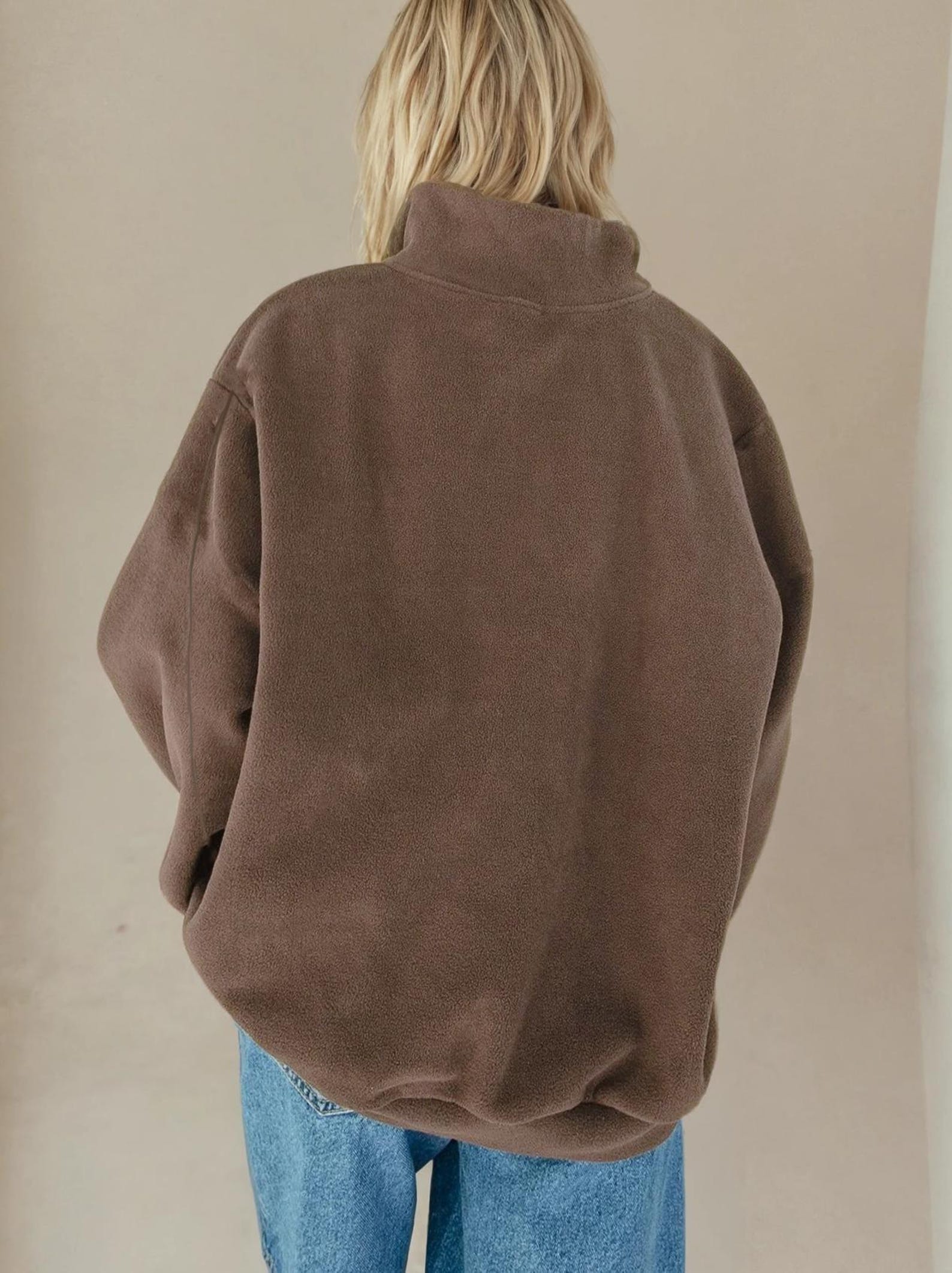 Oversized Sweater Sewing Pattern, Women Sweatshirt, Zip Sweater Pattern, Women Sewing Pattern, Beginner Sewing Pattern