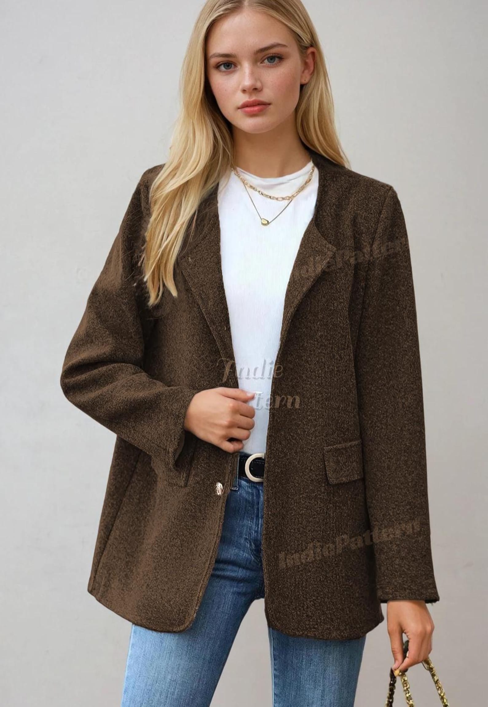Jacket Sewing Pattern | Coat Sewing Pattern | Women Sewing Pattern | Beginner Sewing Pattern | Women Jacket Coat Winter