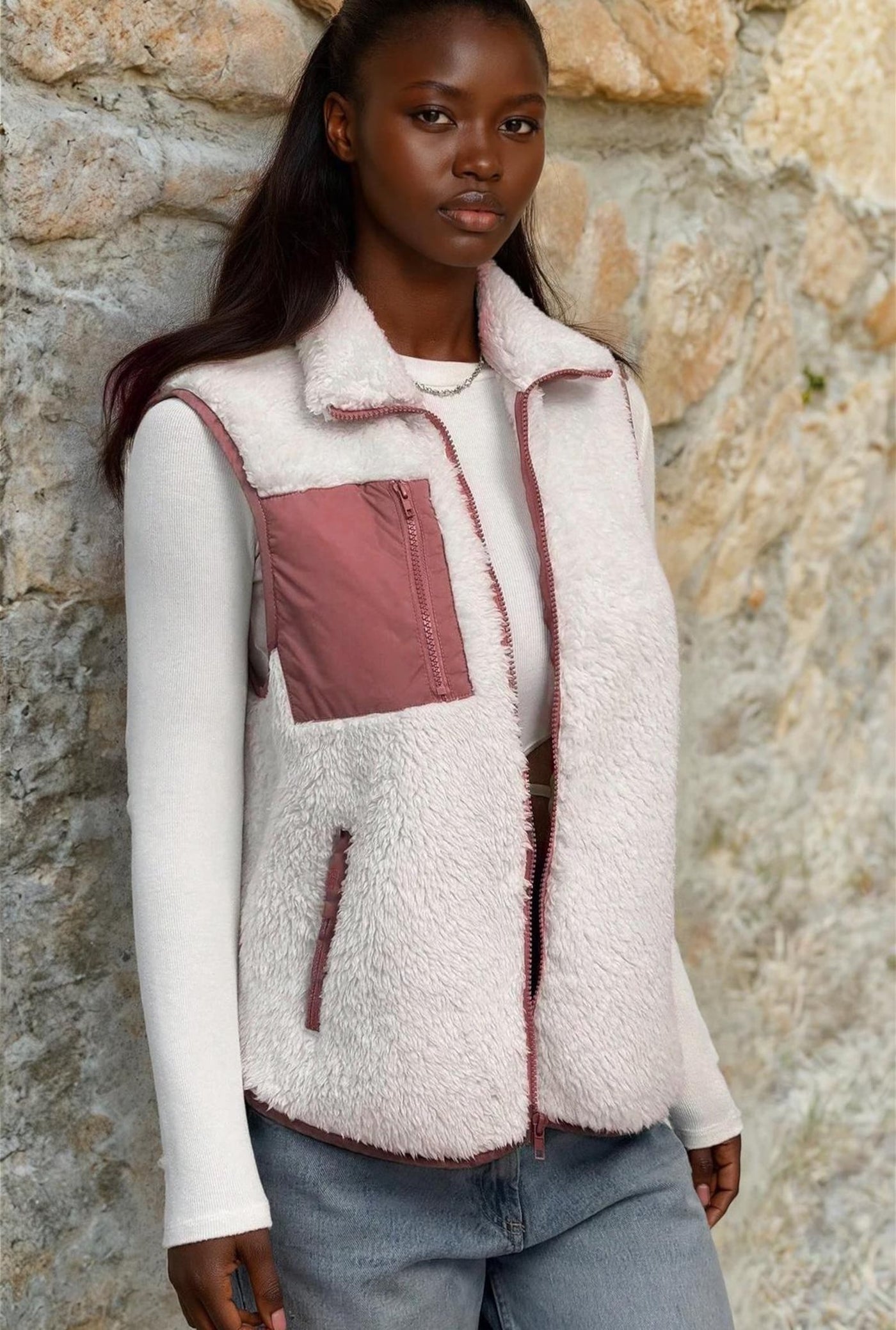 Teddy Vest Sewing Pattern | Sewing Patterns | Women Pattern | Jacket Sewing Pattern | XS-XXXL | Puffer Vest Sewing Pattern