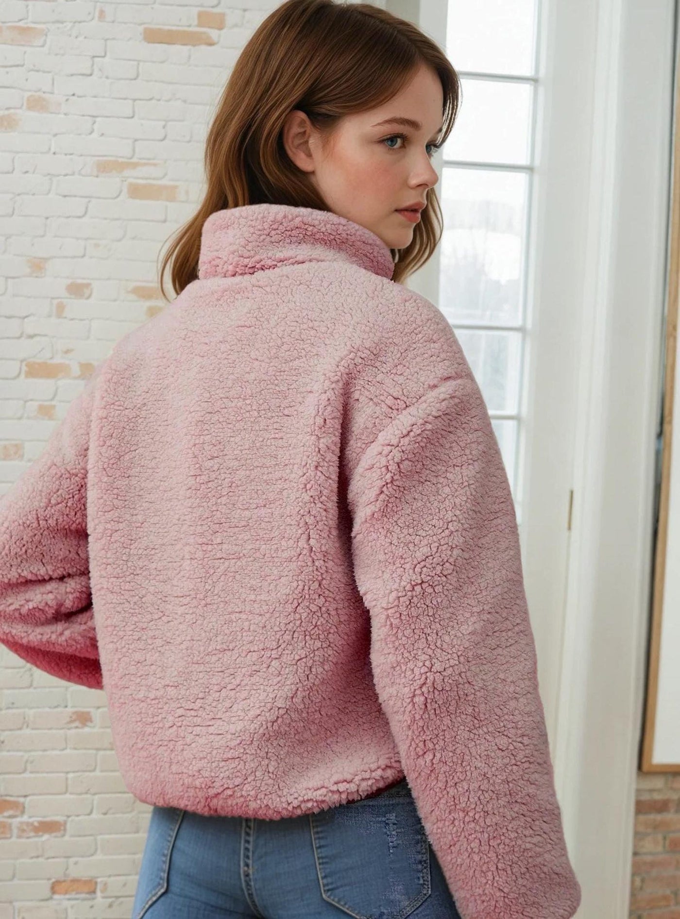 Jacket Sewing Pattern for Women, Women Sewing Pattern, Teddy Jacket, Zip Up Jacket, Beginner Sewing Pattern, Sewing Pattern