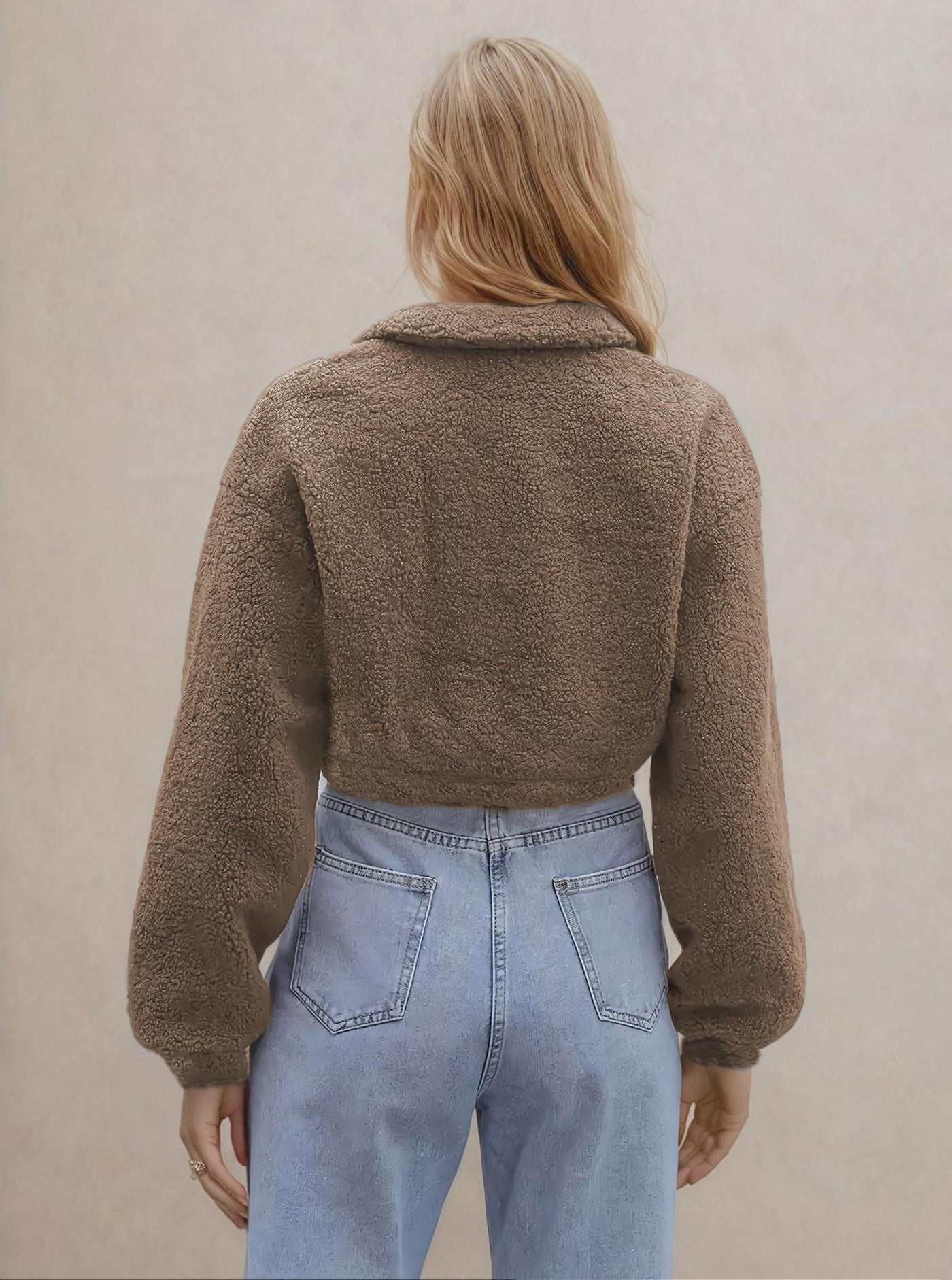 Jacket Pattern, Women Jacket Sewing Pattern, Crop Jacket, Teddy Jacket, Zip Up Jacket, Crop Jacket Women Sewing Pattern