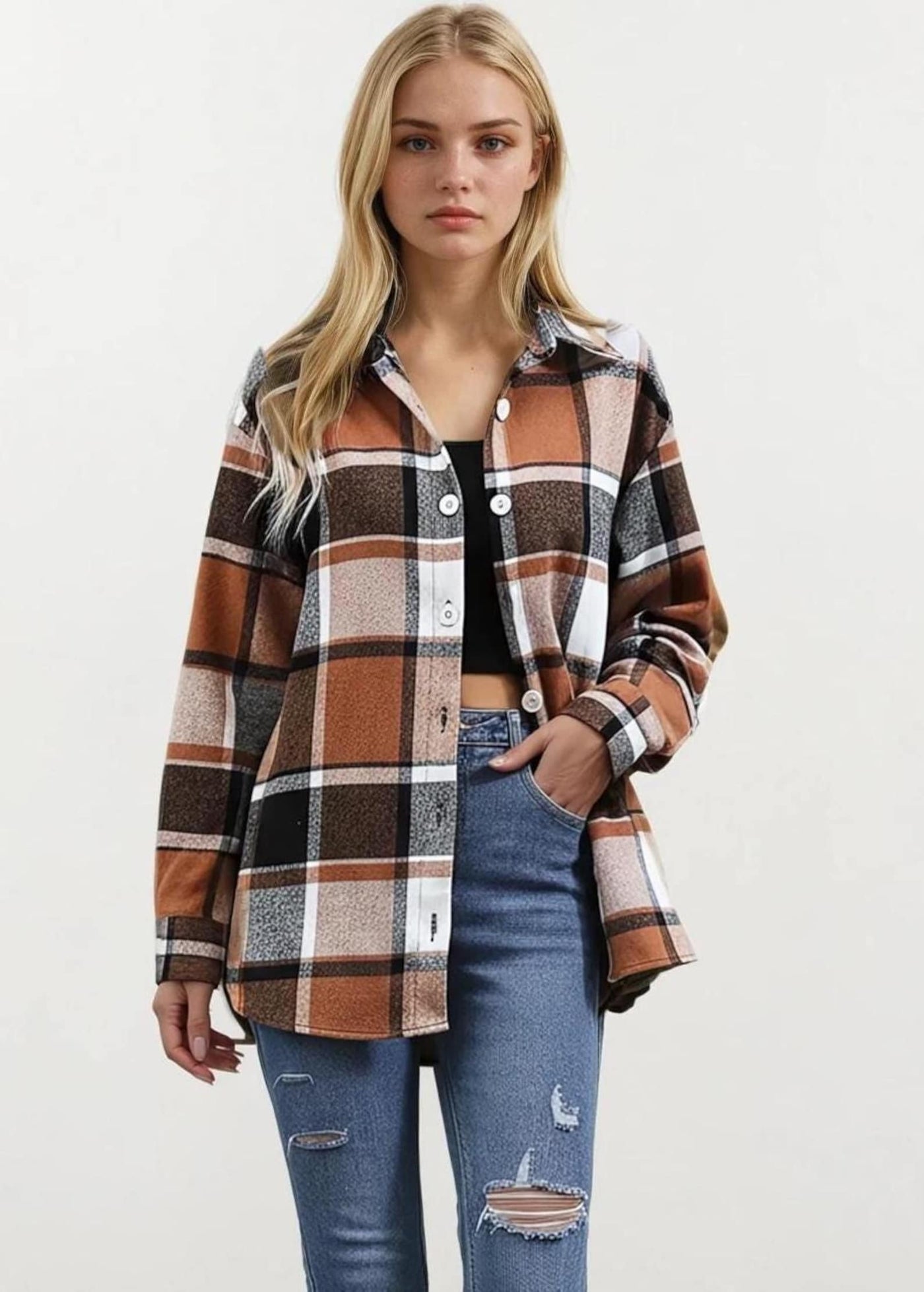 Jacket Sewing Pattern, Shirt Sewing Pattern, Women Pattern, Shacket sewing pattern, Shirt Jacket Pattern, Button Up Shirt