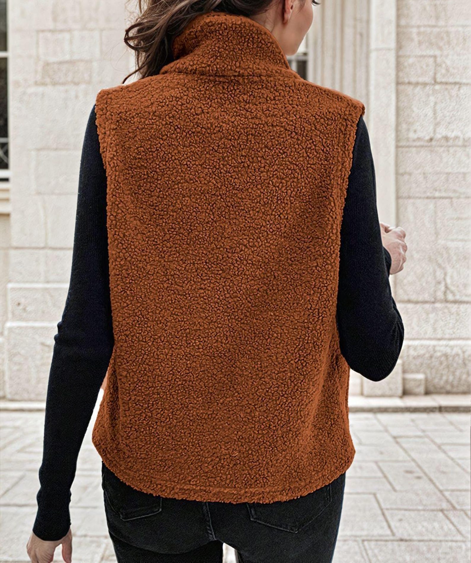 Teddy Vest Pattern | Sewing Patterns | Women Pattern | Jacket Pattern | Winter Pattern | Vest Pattern | Jacket Vest Sewing