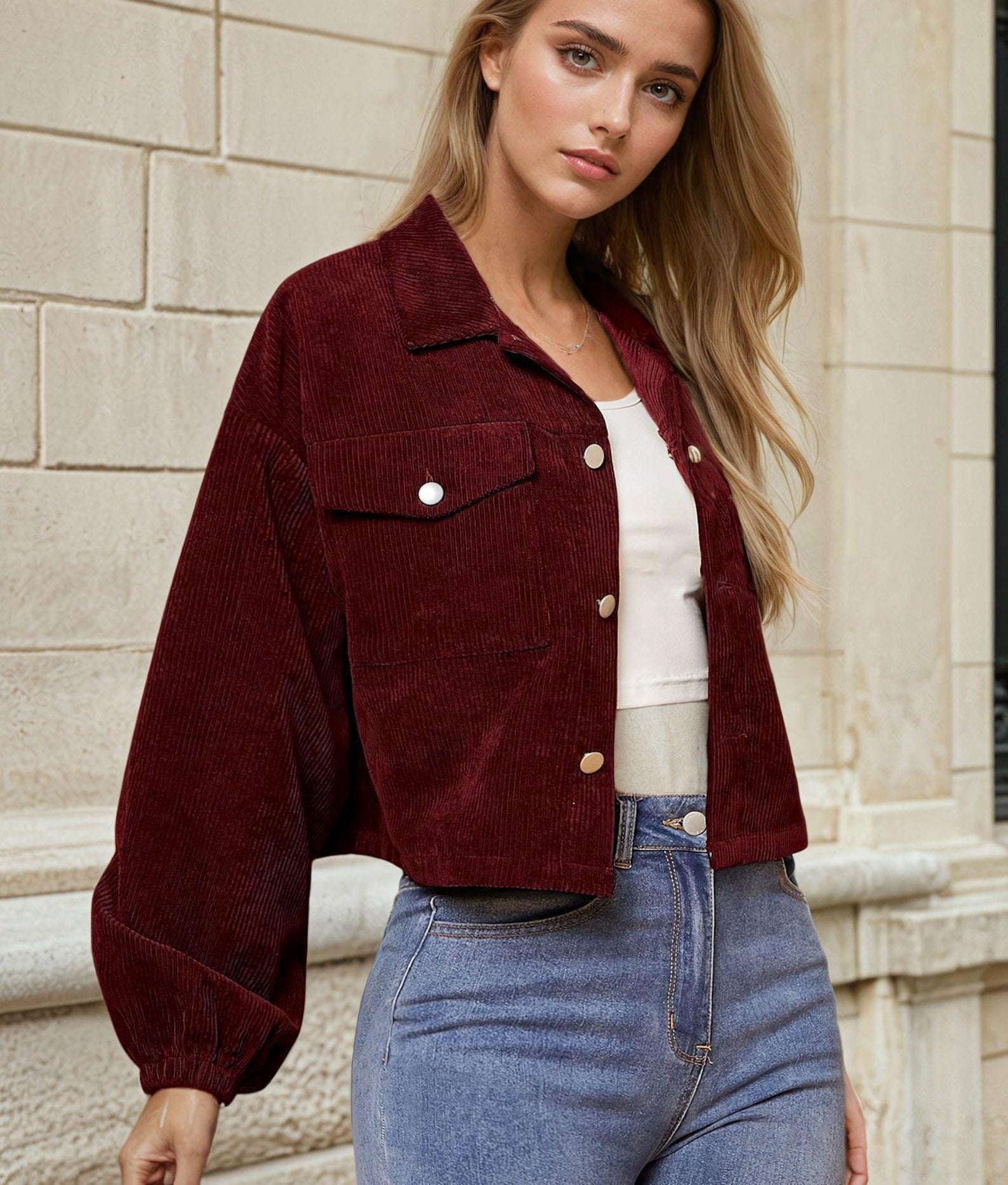 Jacket Sewing Pattern | Women Jacket Pattern | Sewing Patterns for Women | Button Jacket | Coat Pattern | Winter Sewing