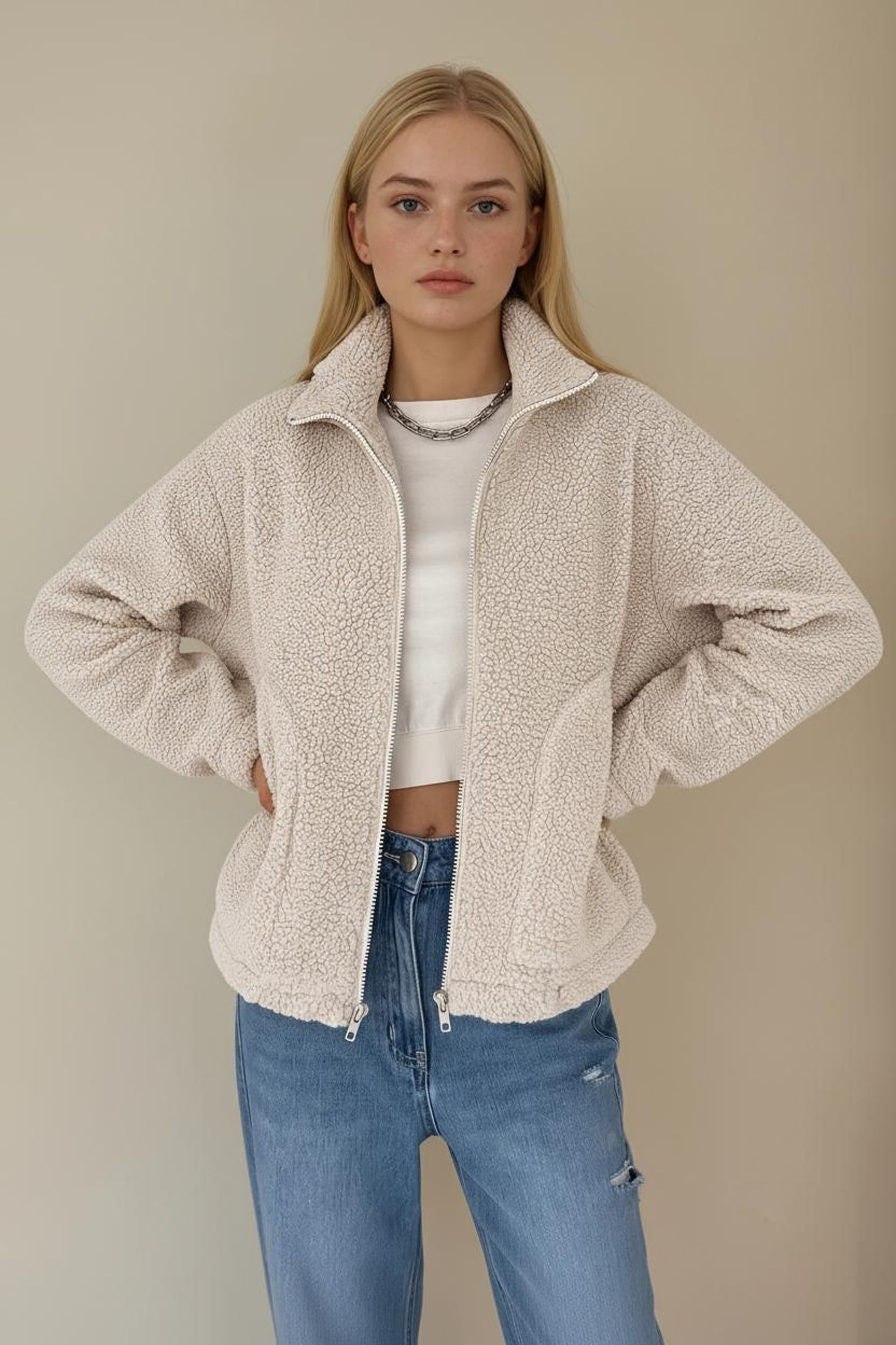 Jacket Pattern for Women, Women Sewing Pattern, Jacket Sewing Pattern with Lining, Zip Up Jacket,Beginner Sewing