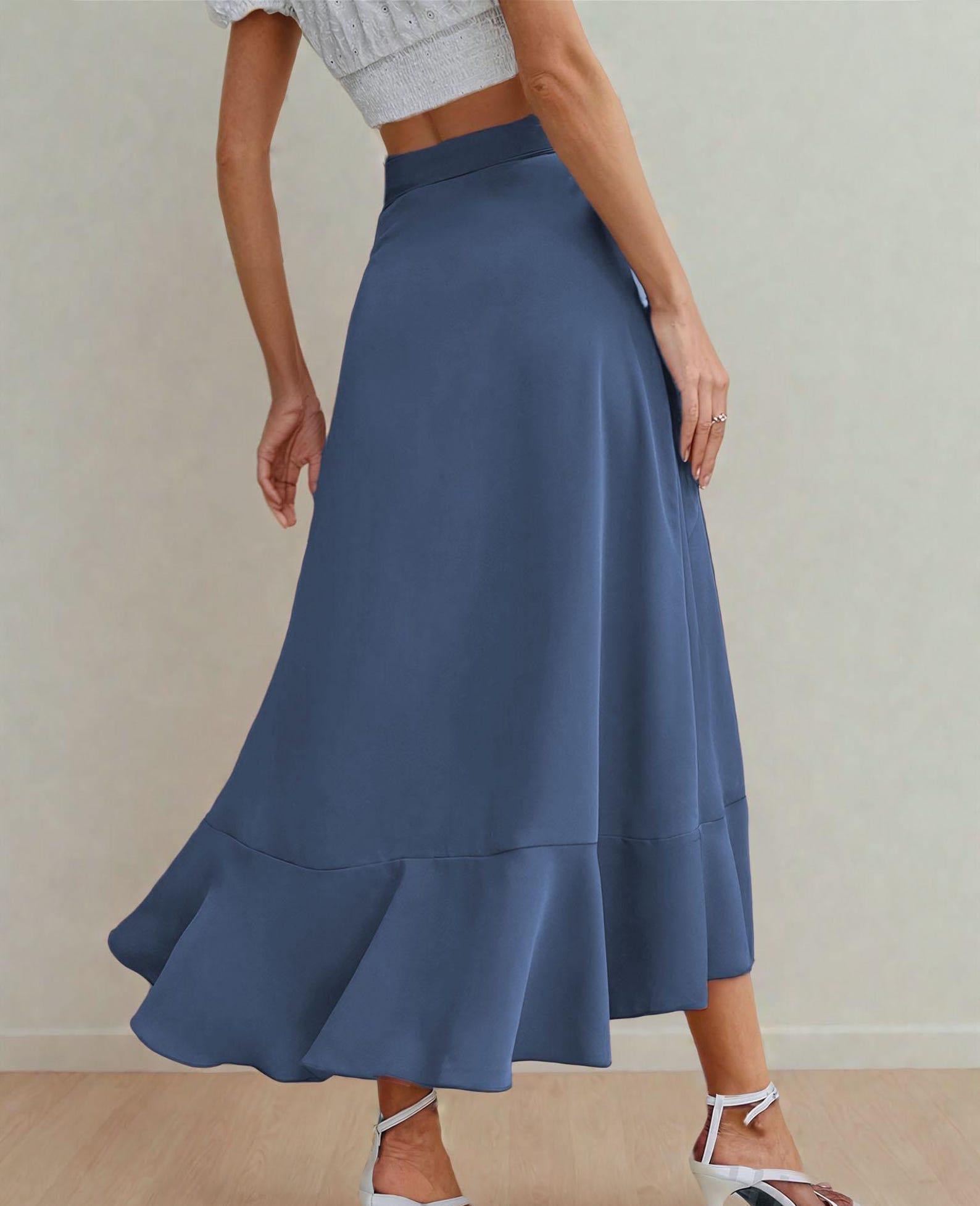 Skirt Sewing Pattern | Wrap Skirt Pattern | Women Sewing Pattern | Sewing Patterns | Summer Skirt Sewing pattern | Ruffle Hem