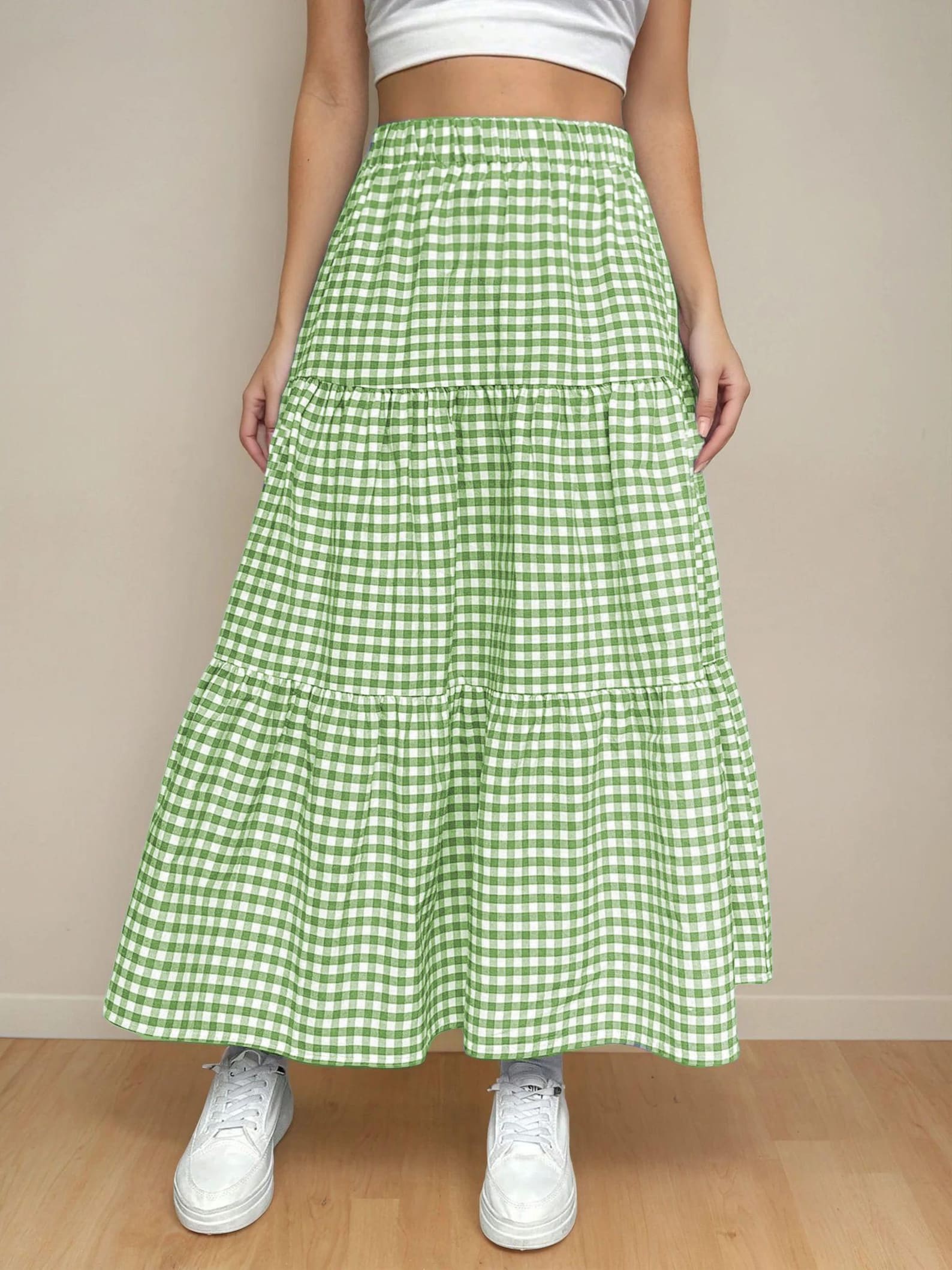 Tiered Maxi Skirt Sewing Pattern | Skirt Pattern | Women Skirt Pattern | Sewing Patterns | Women Sewing Pattern, Long Skirt
