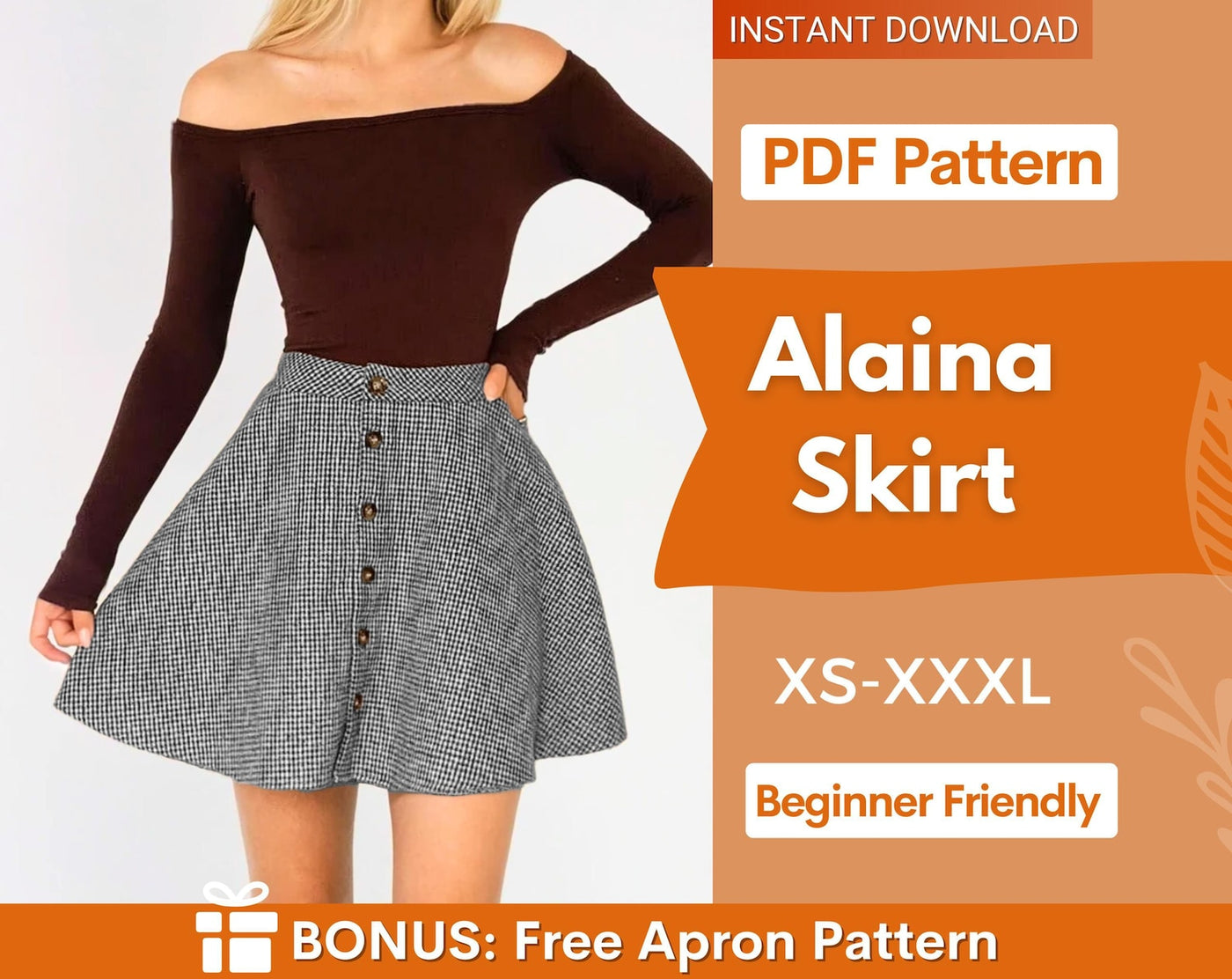 Button Skirt Pattern, Sewing Patterns, Women Pattern, Skirt Patterns Women, Mini Skirt, Womens Skirt Pattern, Midi Skirt