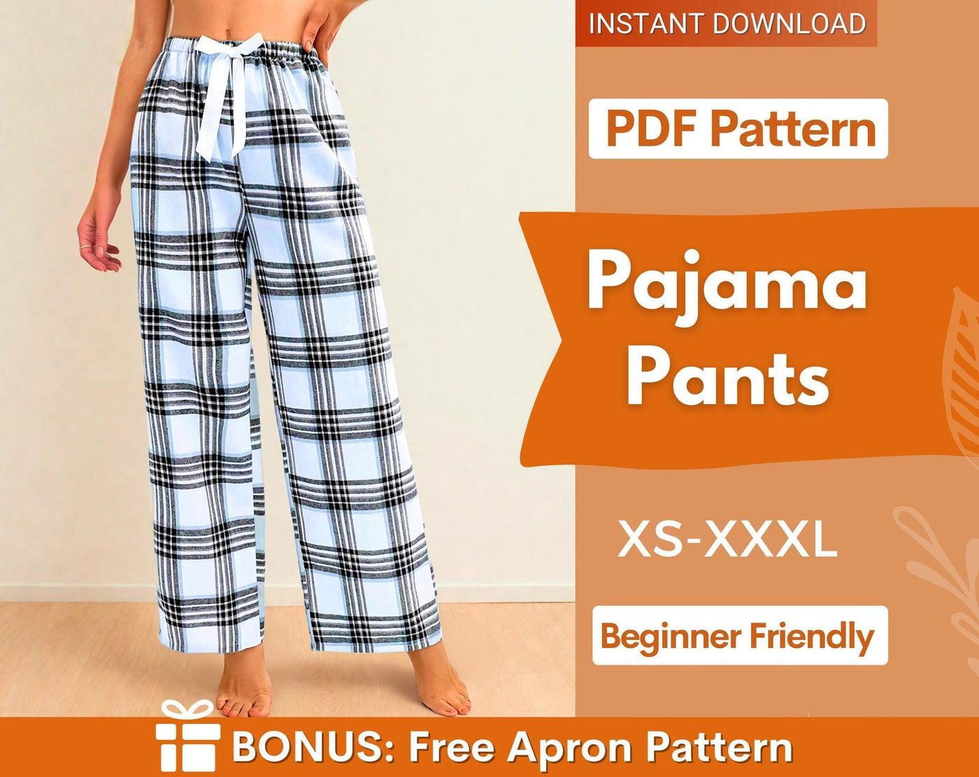Pajama Pants Sewing Pattern, Women Pajama Pattern, Women Pajama Pants, Pyjama Pattern, Sewing Patterns, Women Sewing Patterns