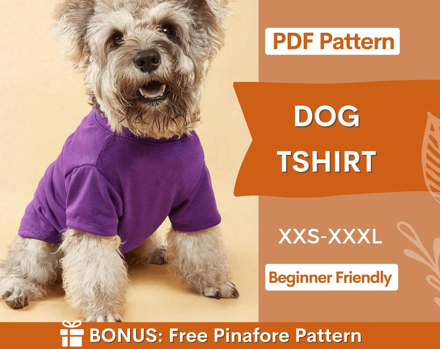 Dog TShirt Sewing Pattern, TShirt Pattern for Dog, Dog Pattern, Dog Sewing Pattern, Dog Shirt Pattern, Pattern for pet, Dog