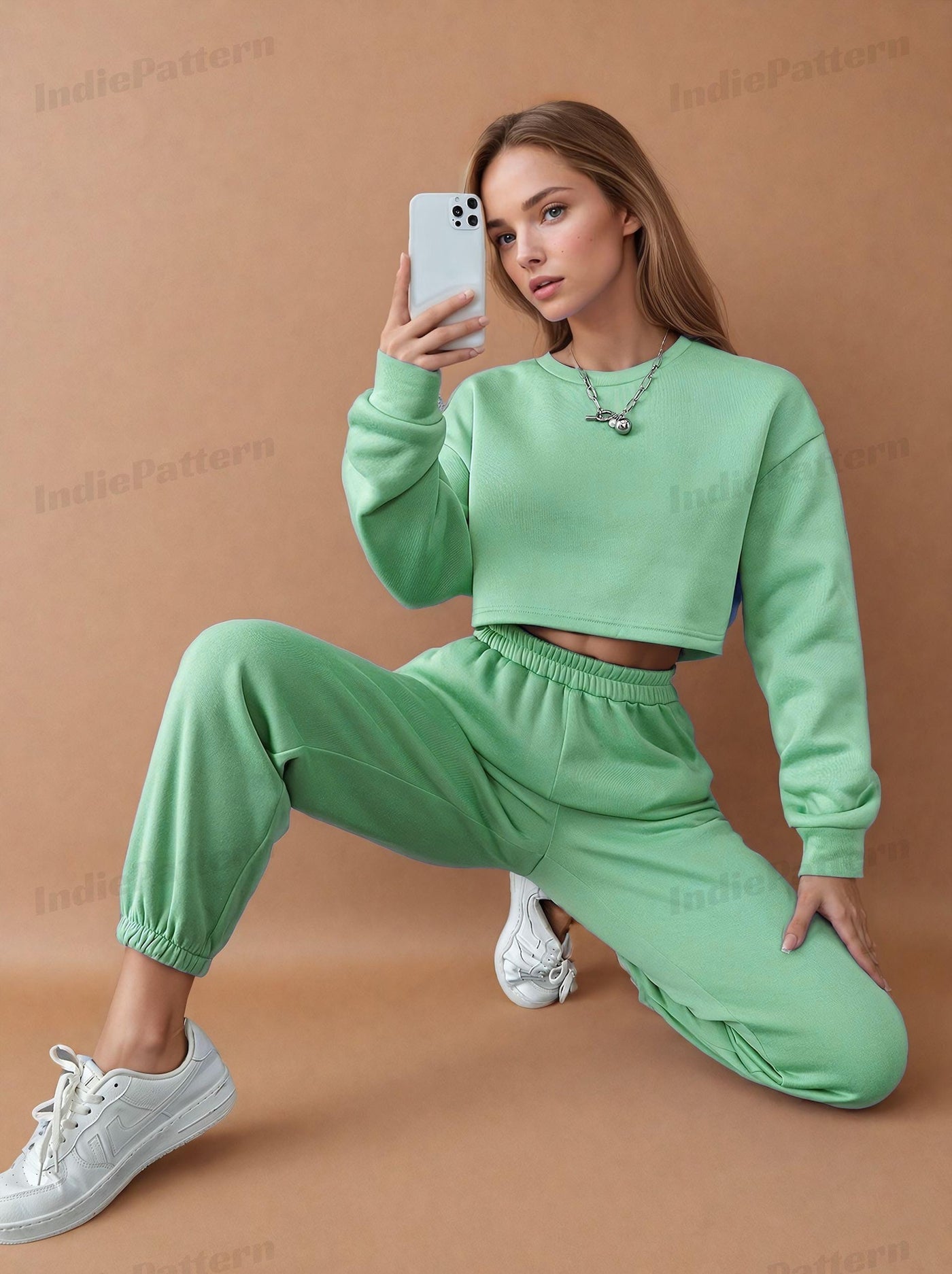 Loungewear Set Pattern, Sweat Set Pattern, Jogger Sewing Pattern, Women's Sweatpants Sewing Pattern Pants, Easy Joggers