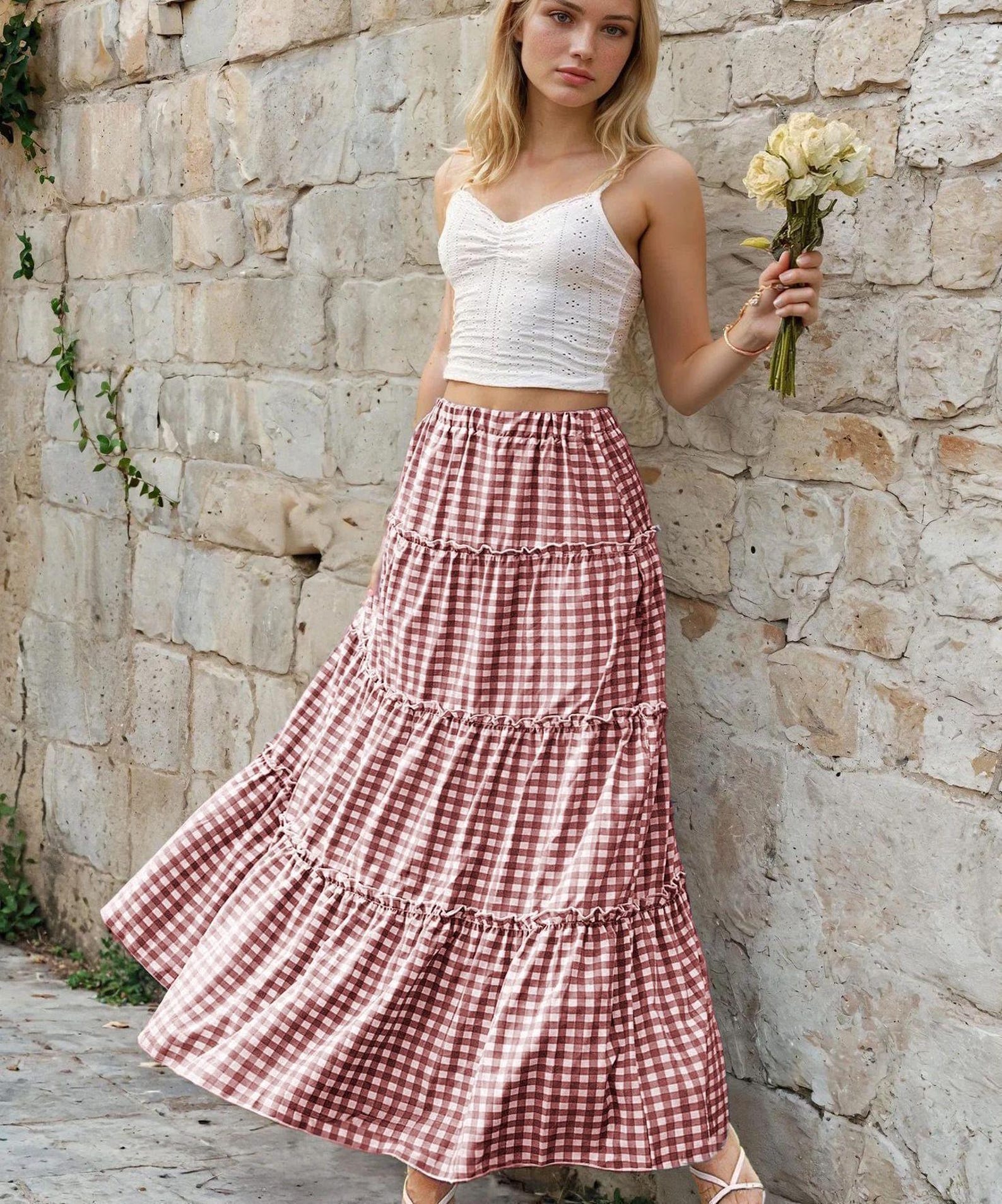 Maxi Skirt Pattern | Skirt Sewing Pattern | Women Skirt Pattern | Sewing Patterns | Women Sewing Pattern, Long Skirt Pattern