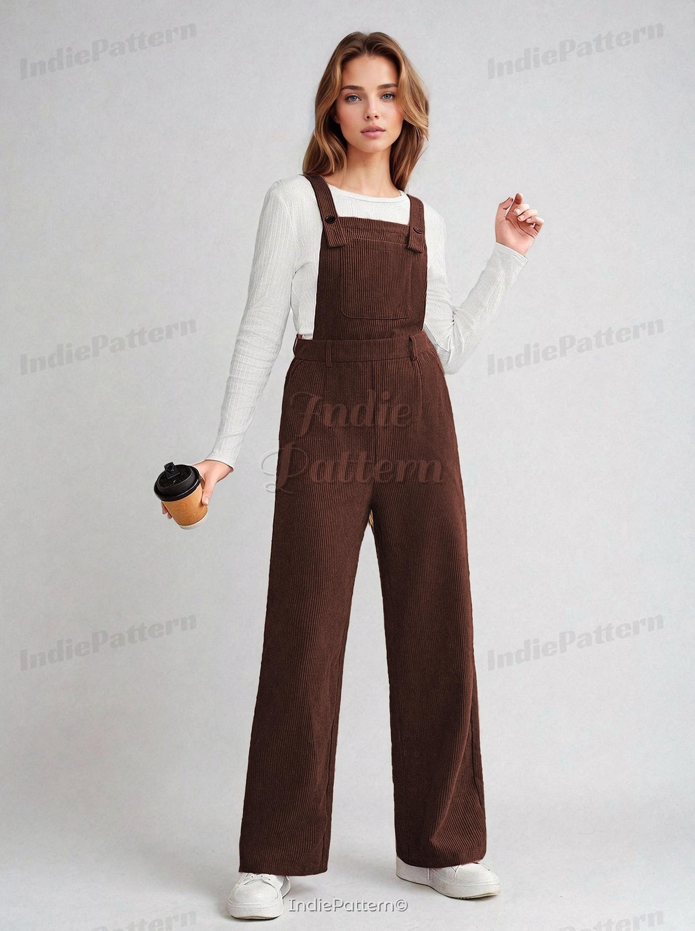 Jumpsuit Pattern | Sewing Patterns | Sewing Patterns for Women | Jumpsuit Sewing Pattern | Dress Pattern, Overall Pattern