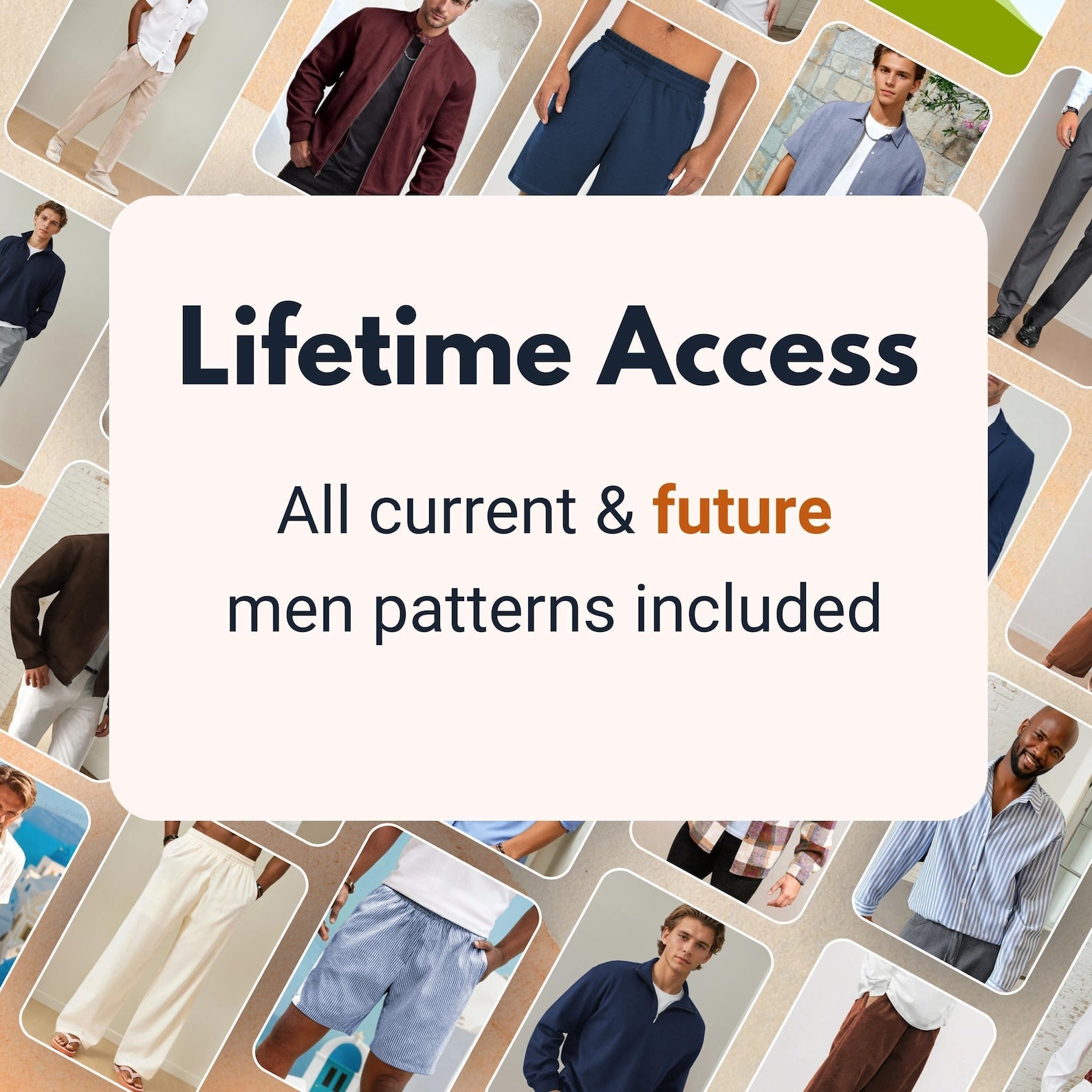 50+ Men Patterns Bundle | Men Sewing Patterns | Men Shorts | Men Jacket | Men Pants | Men Shirt | Patterns for Men | Men