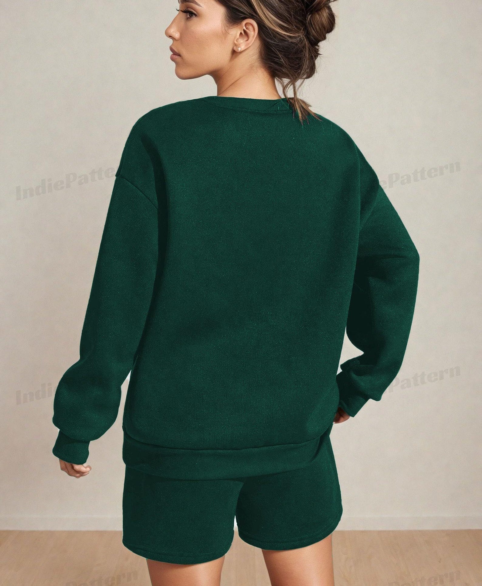 Loungewear Set Sewing Pattern for Women, Sewing Patterns, Lounge Set Pattern, Sweatshirt pattern, Sewing Patterns for Women