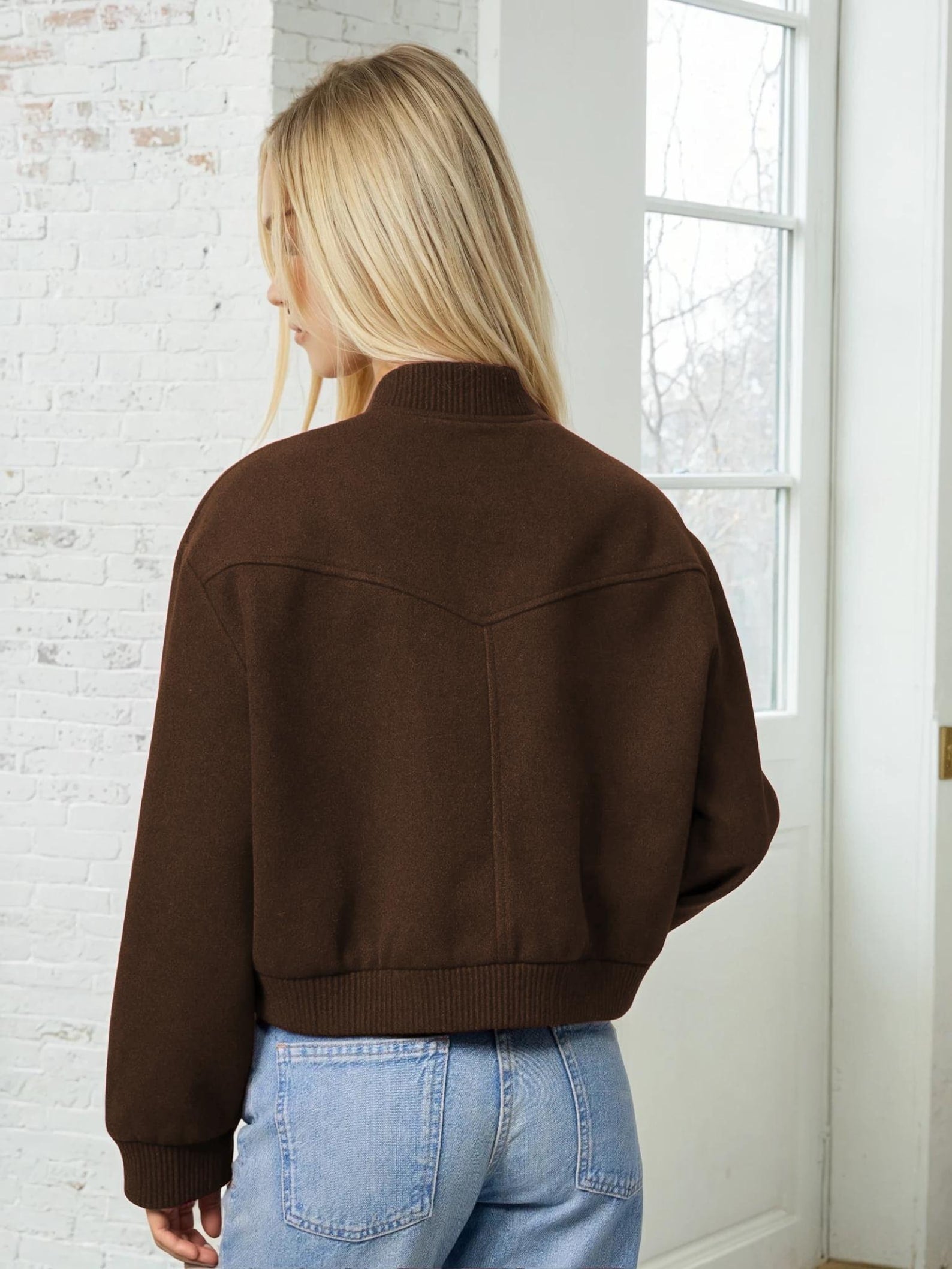 Bomber Jacket Sewing Pattern, Women Sewing Pattern, Jacket with Lining, Button Up Jacket, Pattern Jacket Coat, Hoodie Pattern