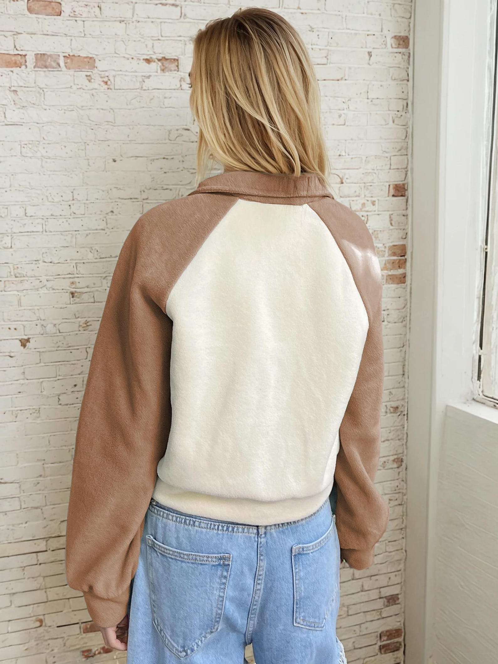 Raglan Sweatshirt Pattern for Women, Women Sweater Pattern, Zip Up Sweater Pattern, Women Sewing Pattern, Beginner Sewing