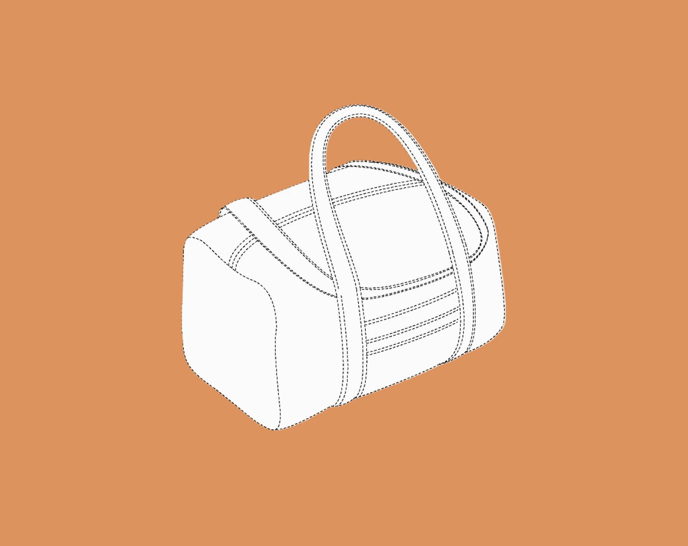 Mini Duffle Bag Pattern | Make Up Bag Sewing Pattern | Beginner Pattern | Travel Bag Pattern | Bag Sewing Pattern | Beginner