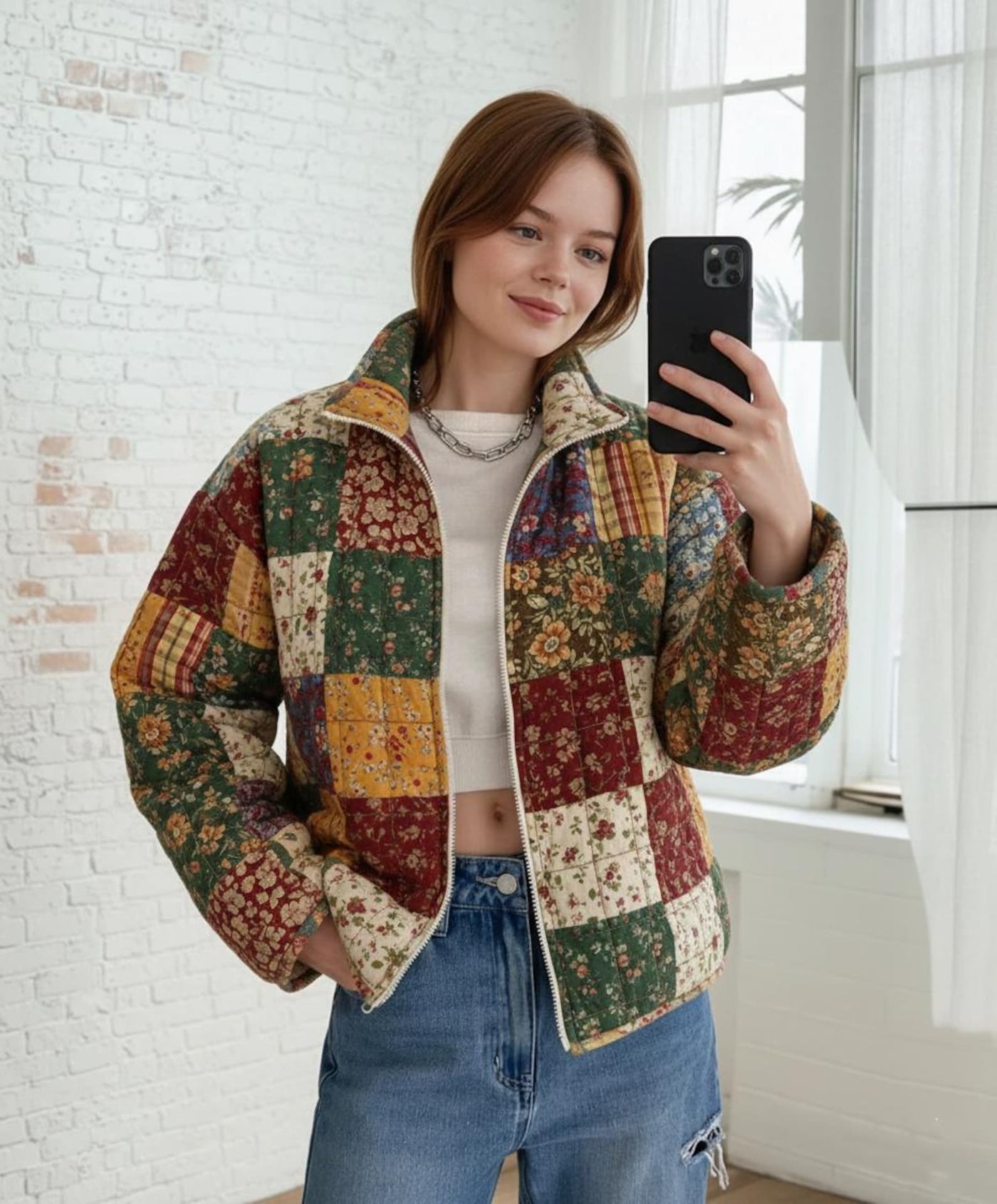 Jacket Sewing Pattern for Women | Coat Pattern | Sewing Patterns | Women Sewing Pattern Patchwork | Beginner Jacket, Quilted