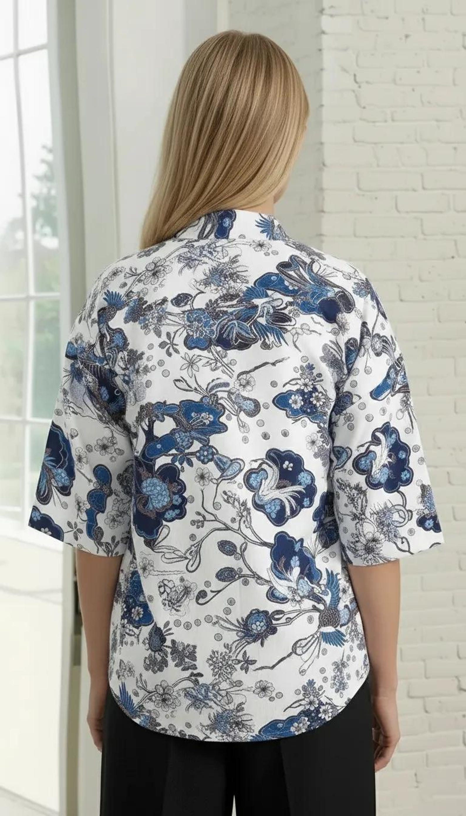 Kimono Sewing Pattern, Short Kimono Pattern for Women, Kimono Pattern, Sewing Pattern for Women, Women Shirt Pattern, Robe