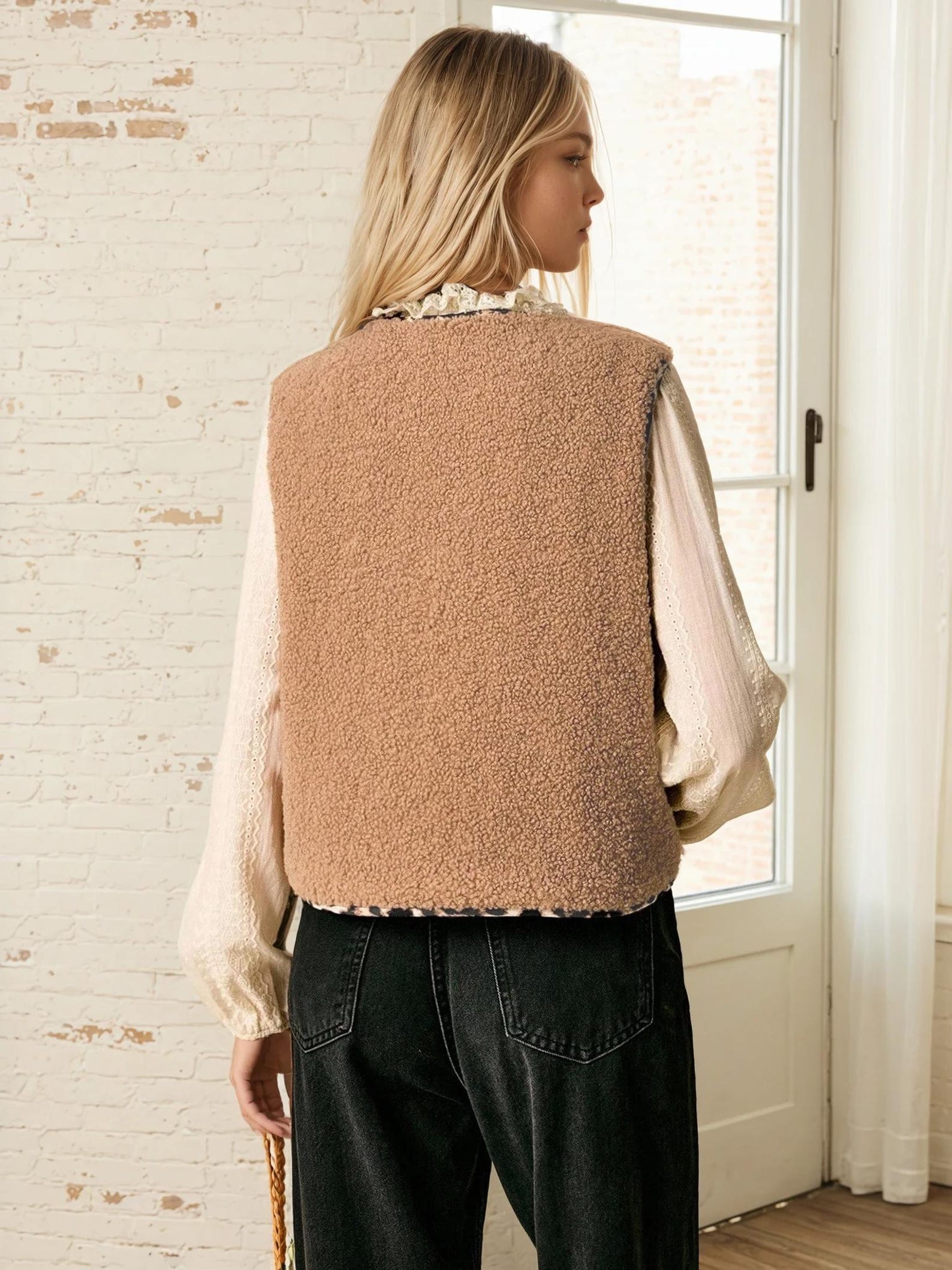 Teddy Vest Sewing Pattern | Top Pattern | Vest Pattern | Top sewing pattern | Women Sewing Patterns | Teddy Vest Women