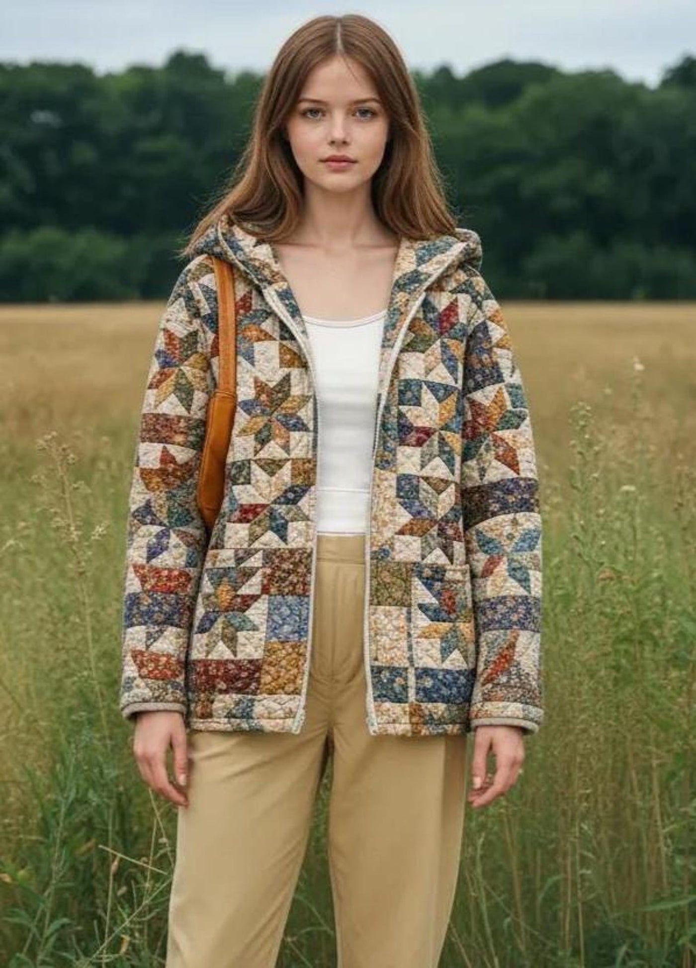 Jacket with Hoodie Sewing Pattern for Women | Coat Pattern | Sewing Patterns | Quilted Jacket Pattern | Hooded Jacket Coat |