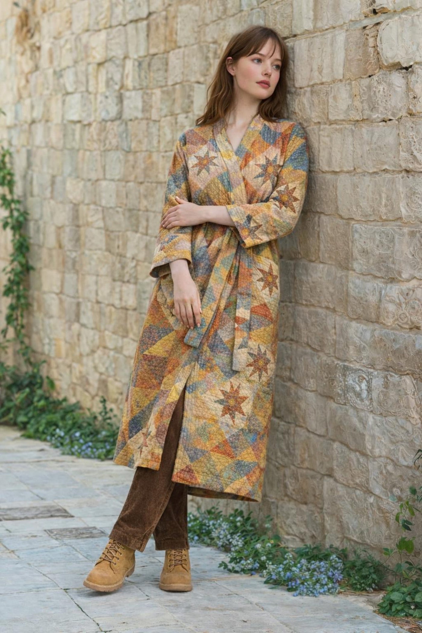 Quilted Coat Sewing Pattern for Women| Coat Pattern | Sewing Patterns | Women Sewing Pattern Patchwork | Beginner Jacket