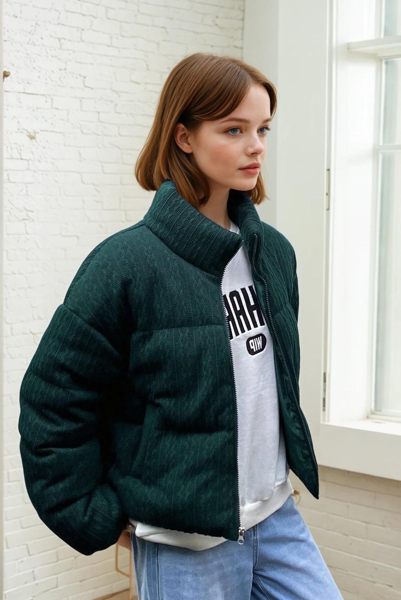 Puffer Jacket Sewing Pattern | Coat Pattern | Sewing Patterns | Jacket Pattern | Women Sewing Pattern Jacket Coat | Jacket