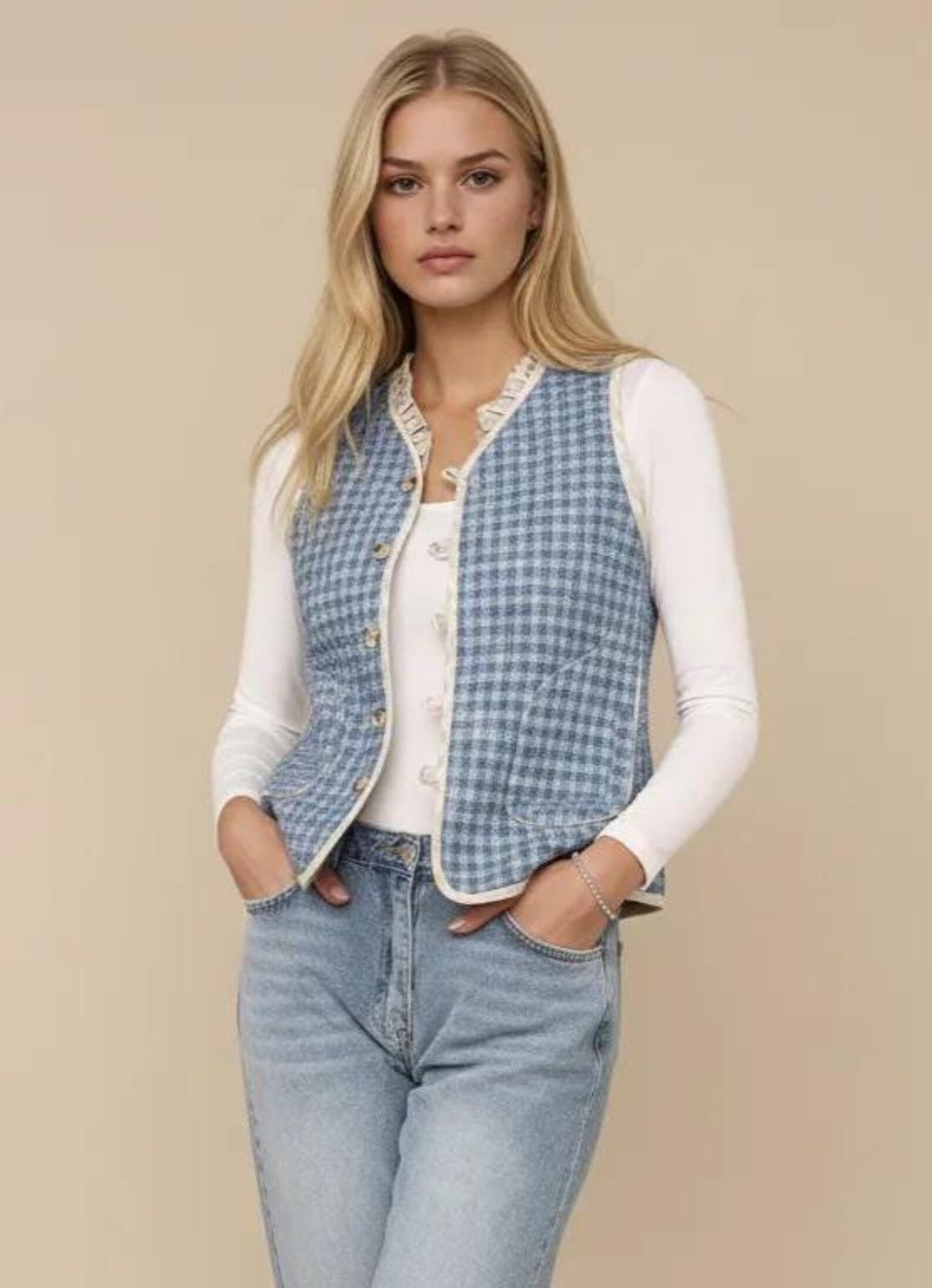Quilted Vest Sewing Pattern for Women | Vest Pattern | Top Sewing Pattern | Women Sewing Patterns | Quilted Vest | Women