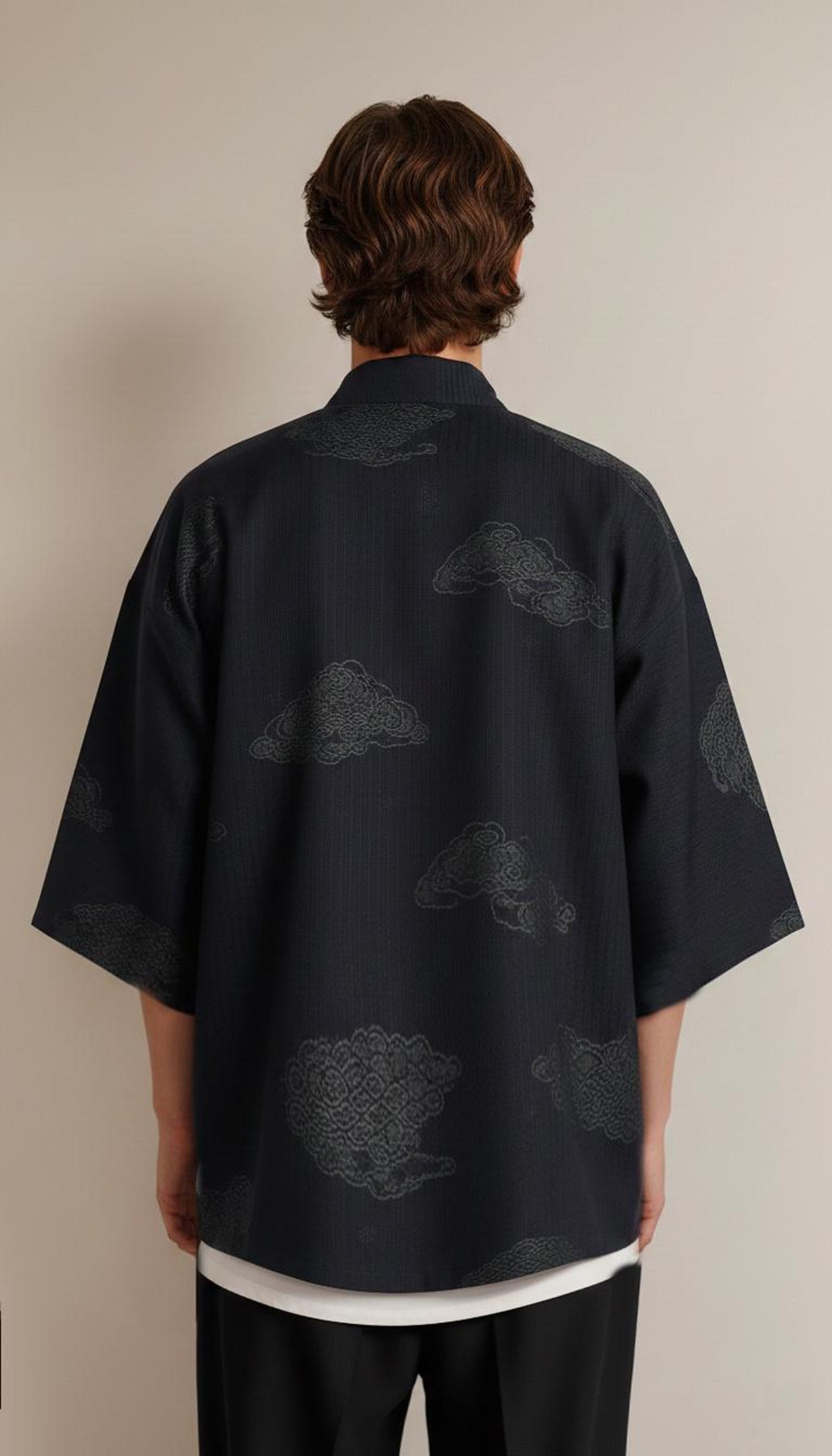 Kimono Sewing Pattern for Men, Short Kimono Pattern for Men, Kimono Pattern, Sewing Pattern for Men, Men Sewing Pattern