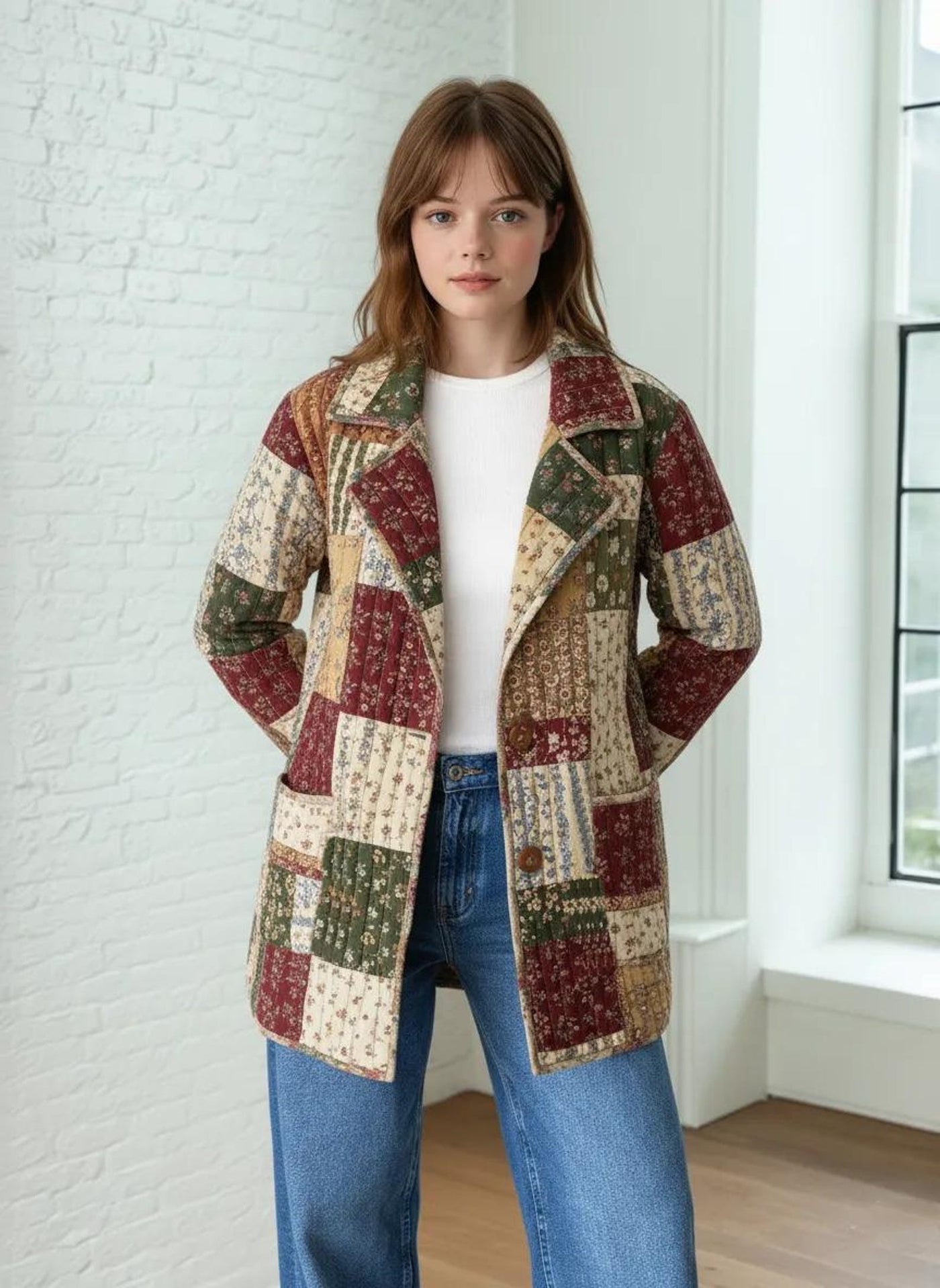 Quilted Jacket Sewing Patterns | Women Sewing Patterns | Jacket Sewing Pattern | Vest Pattern | Patchwork Patterns | Quilted