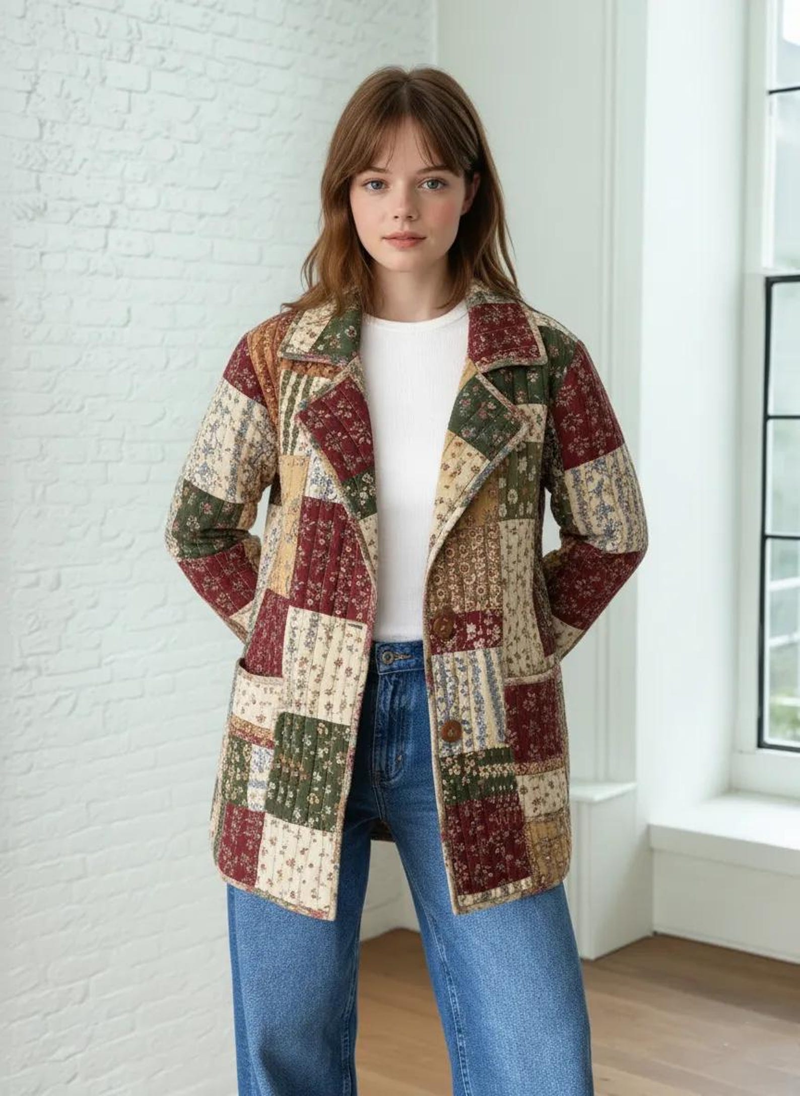 Quilted Jacket Sewing Patterns | Women Sewing Patterns | Jacket Sewing Pattern | Vest Pattern | Patchwork Patterns | Quilted