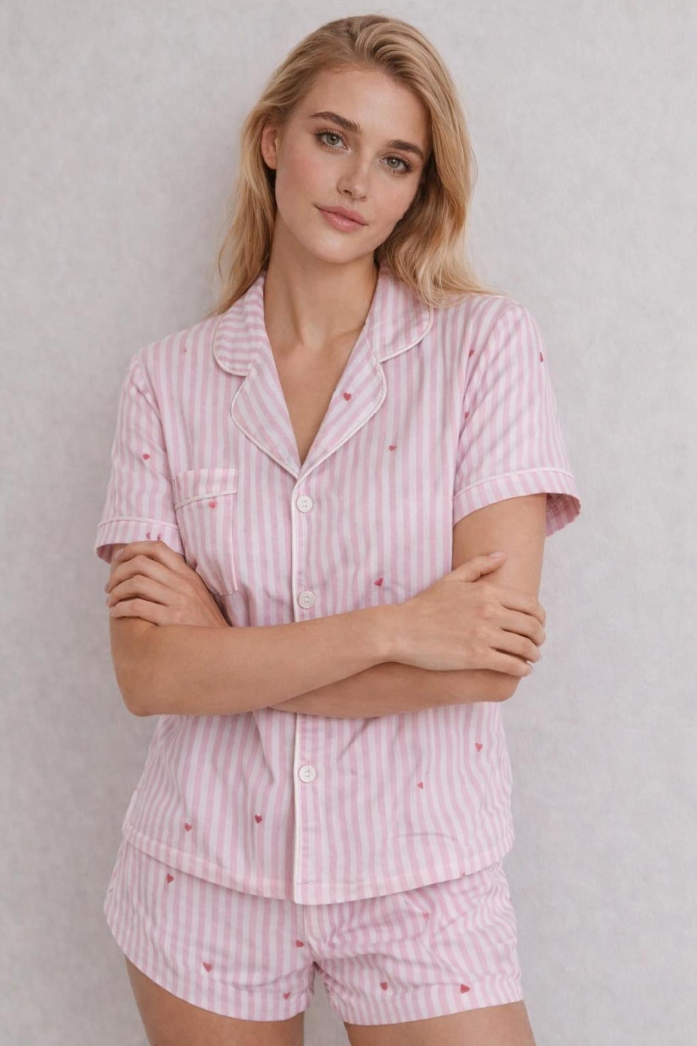 Pajama Set Sewing Pattern | Pajama Top and Shorts Pattern | Women Sewing Pattern, Easy Pajama Pattern | Beginner Sewing