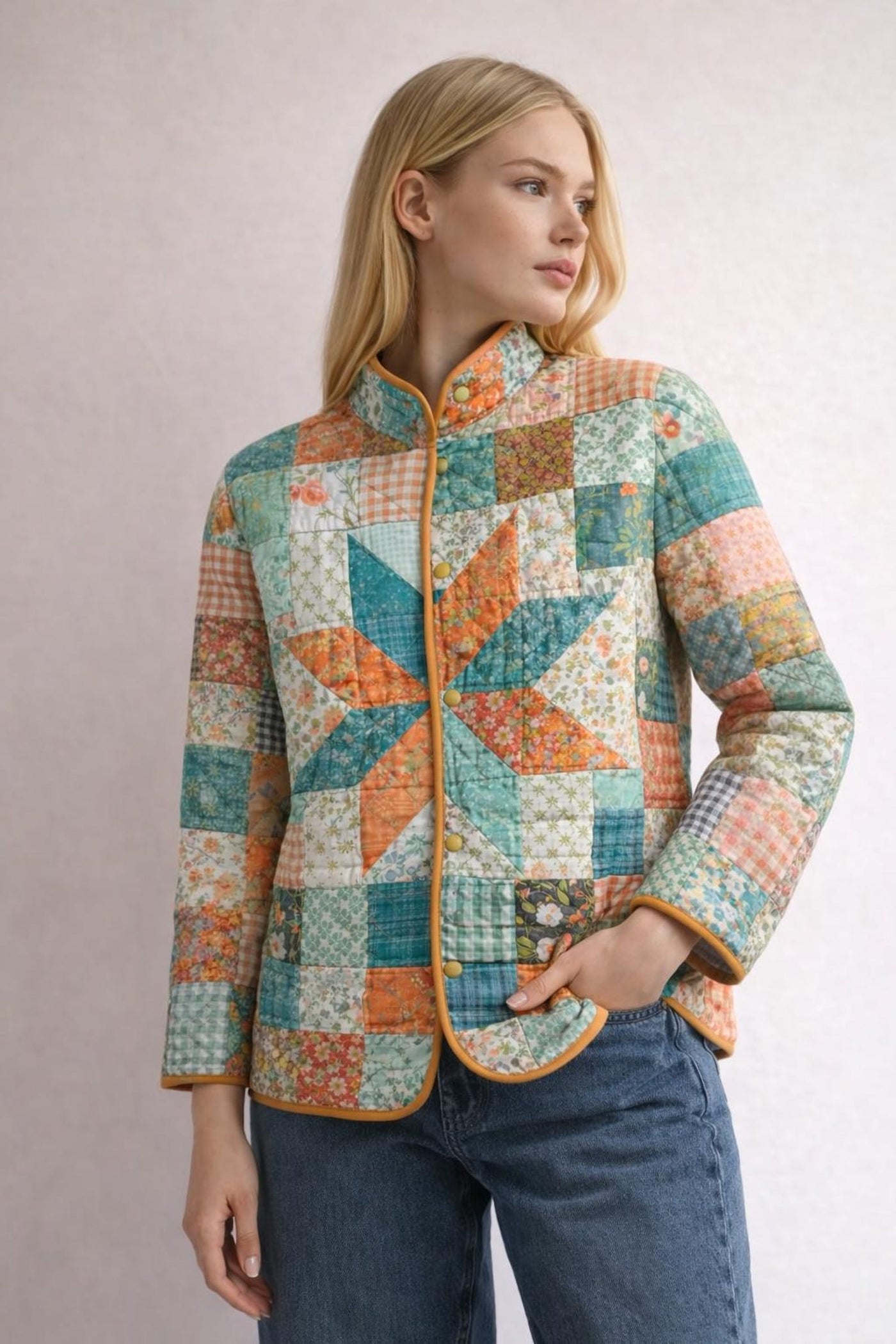 20 Quilted Sewing Patterns Bundle | Women Sewing Patterns | Jacket Sewing Pattern | Vest Pattern | Patchwork Patterns | Coat
