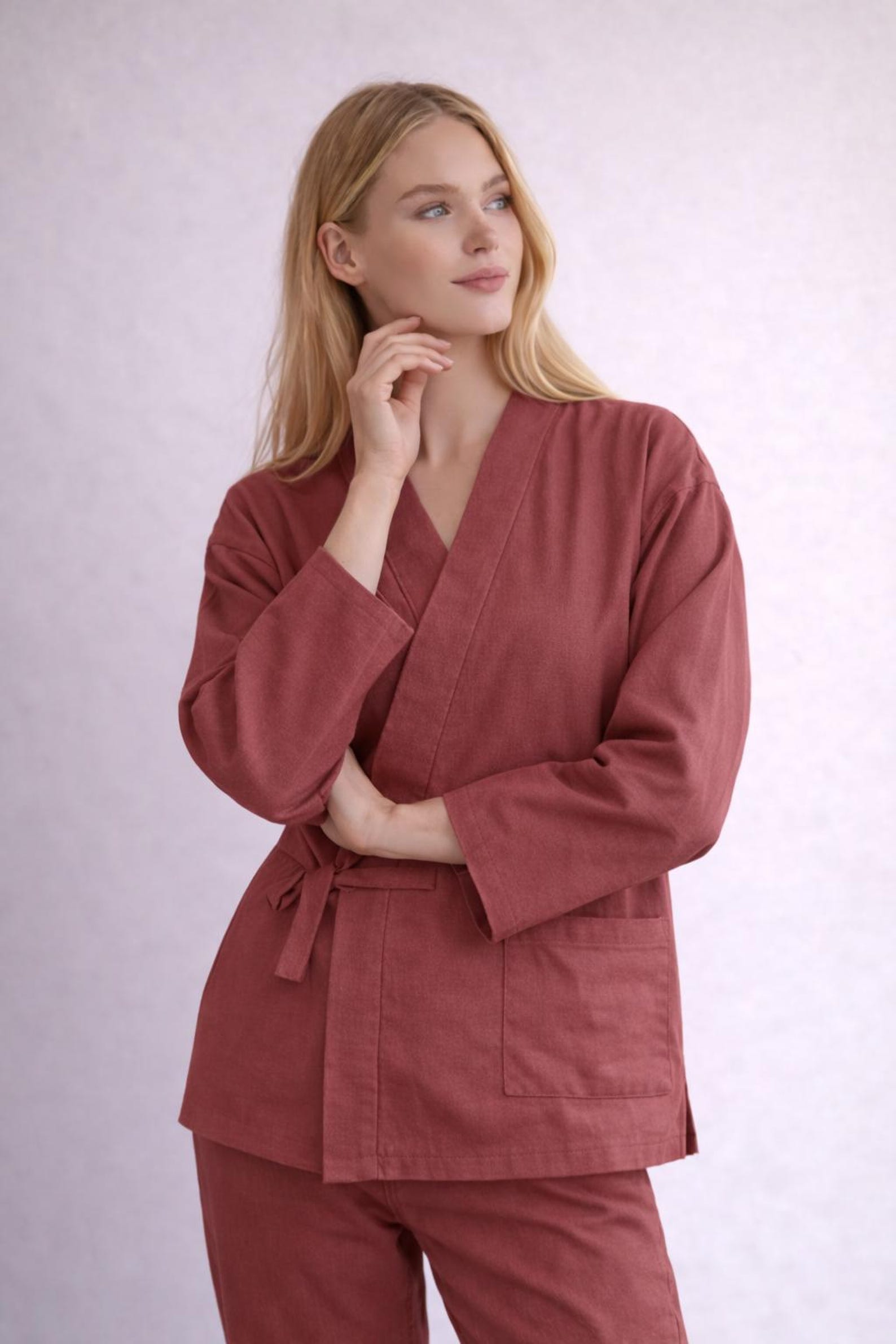 Jinbei Sewing Pattern for Women, Kimono Sewing Pattern, Kimono Pattern, Sewing Pattern for Women, Women Shirt Pattern, Robe