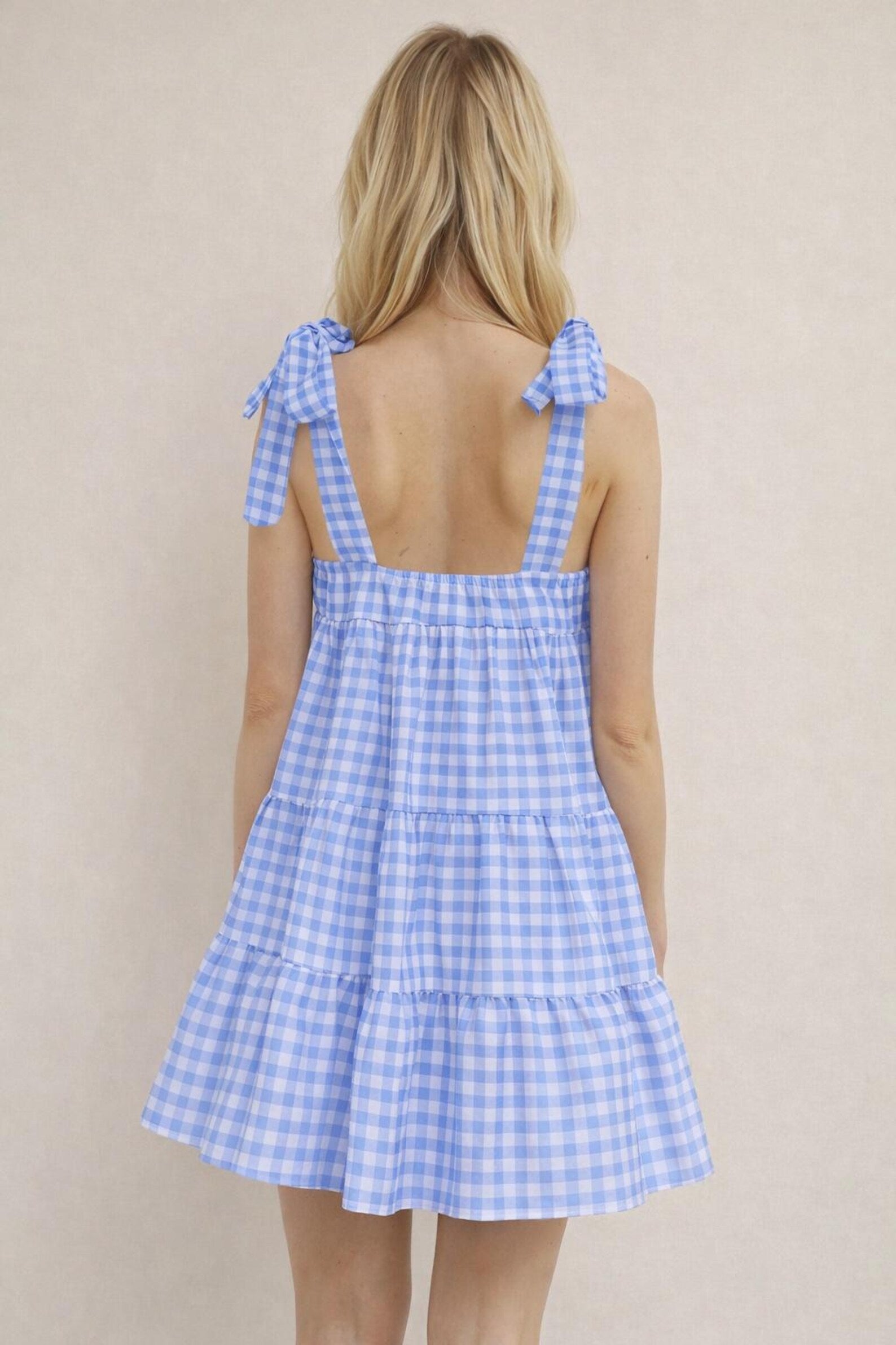 Lola Summer Dress Sewing Pattern | Shoulder Tie Dress Pattern | Tiered Dress Pattern | Gathered Dress Pattern | Ruffle Dress