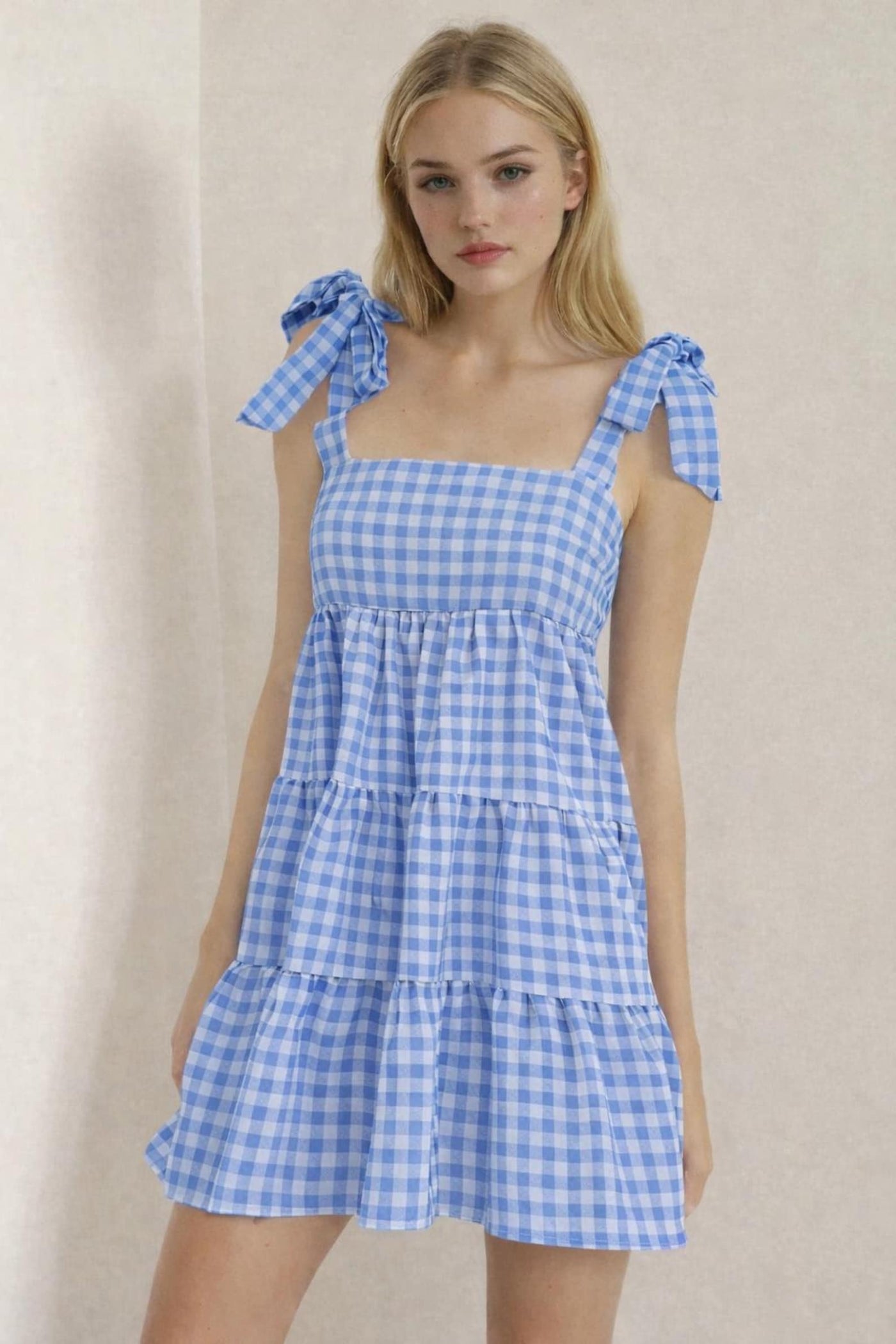 Lola Summer Dress Sewing Pattern | Shoulder Tie Dress Pattern | Tiered Dress Pattern | Gathered Dress Pattern | Ruffle Dress