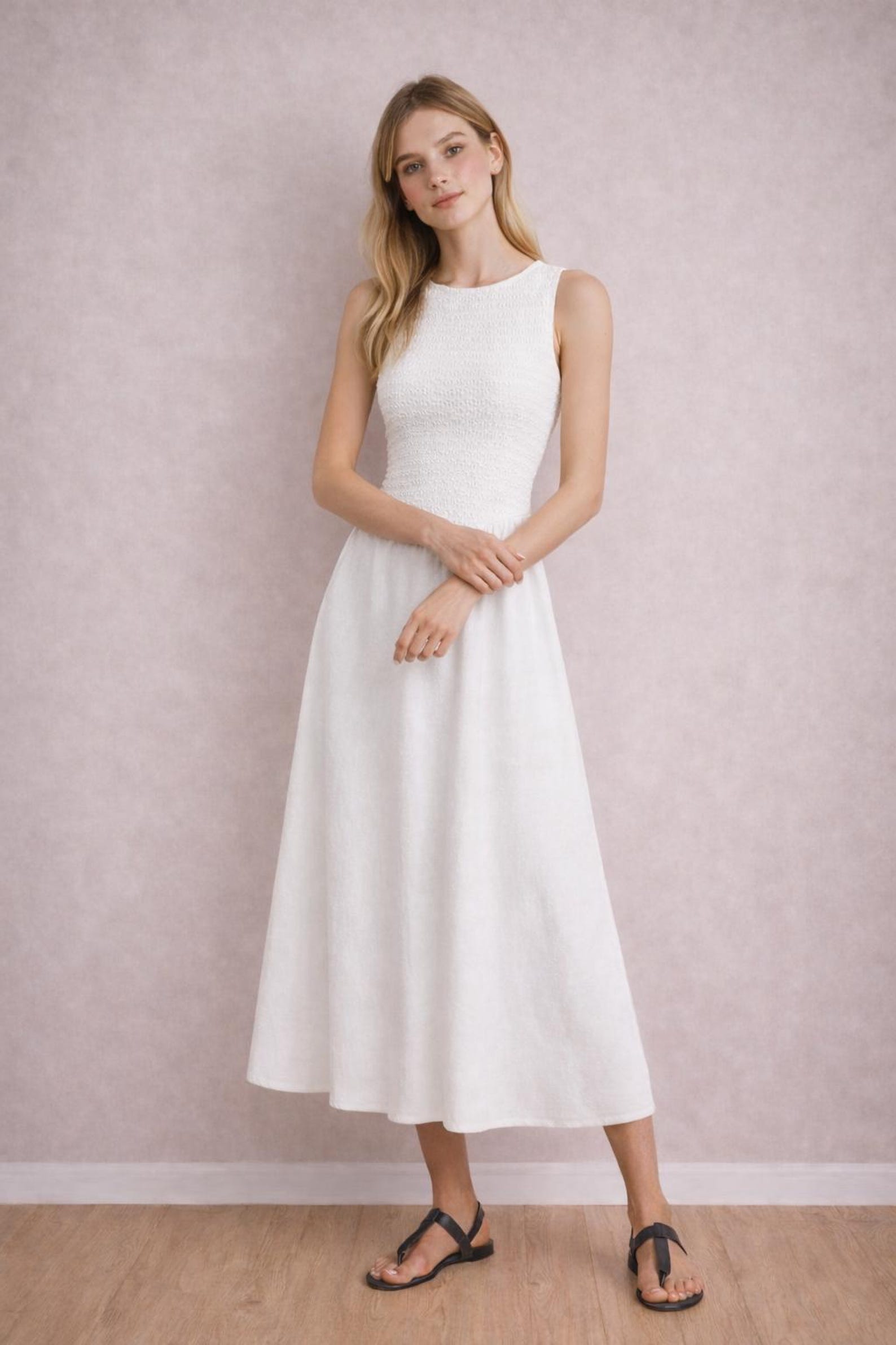 Nora Dress Sewing Pattern | Boat Neck Dress | Fitted Dress Pattern | Sewing Patterns | Women Patterns | Summer Dress | Women
