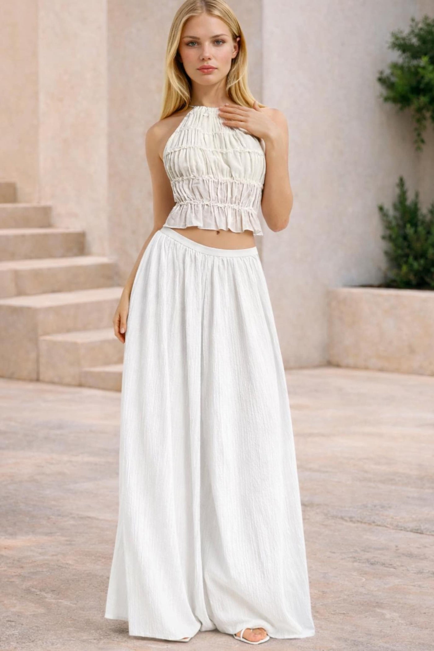 Kenzie Wide Pants Sewing Pattern | Palazzo Pants Sewing Pattern for Women | Pants Pattern | Women Sewing Pattern | Women