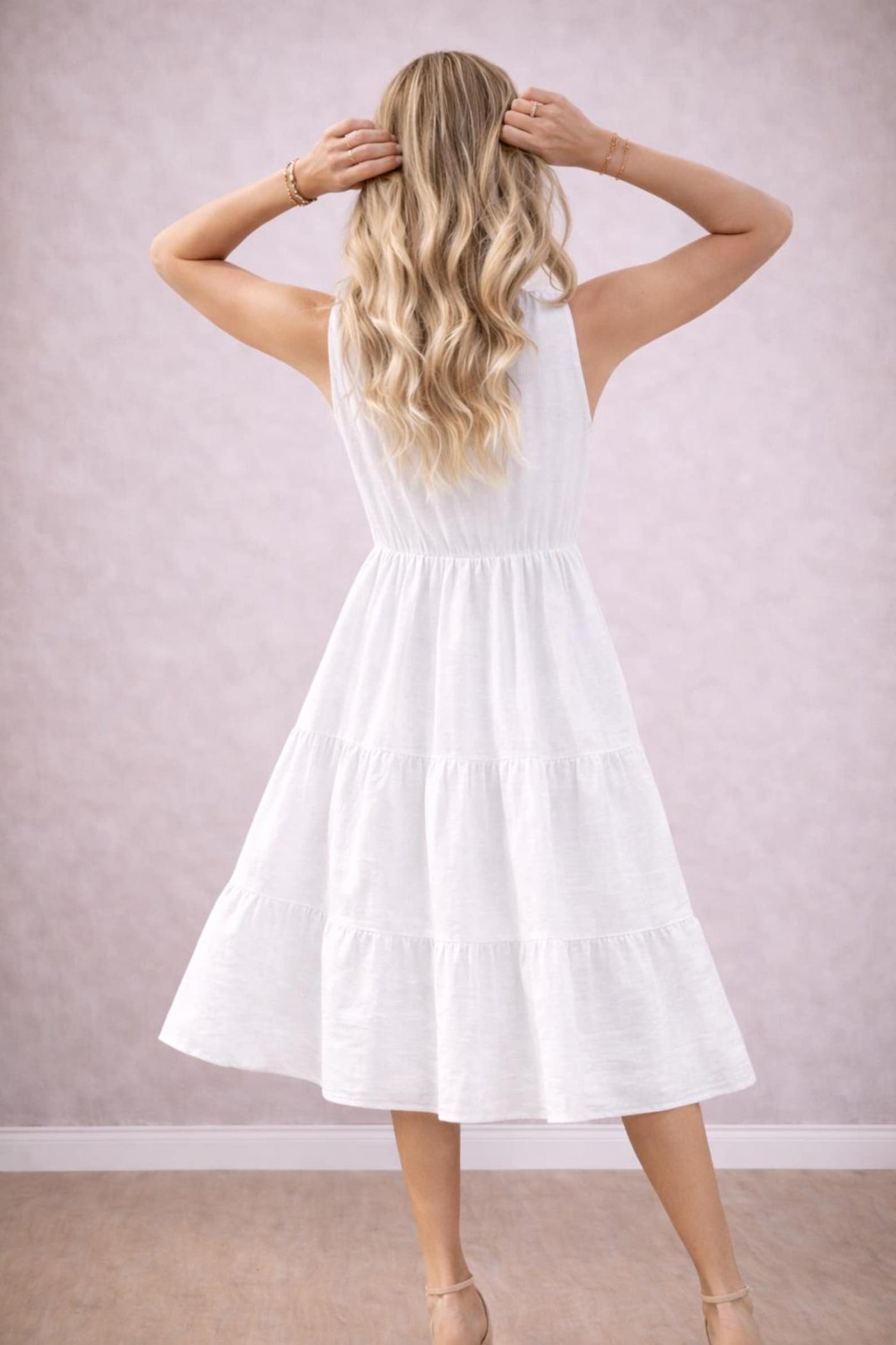 Elodie Dress Pattern | Dress Sewing Pattern | Sewing Pattern for Women | Tiered Dress | Sleeveless Dress | Beginner Sewing