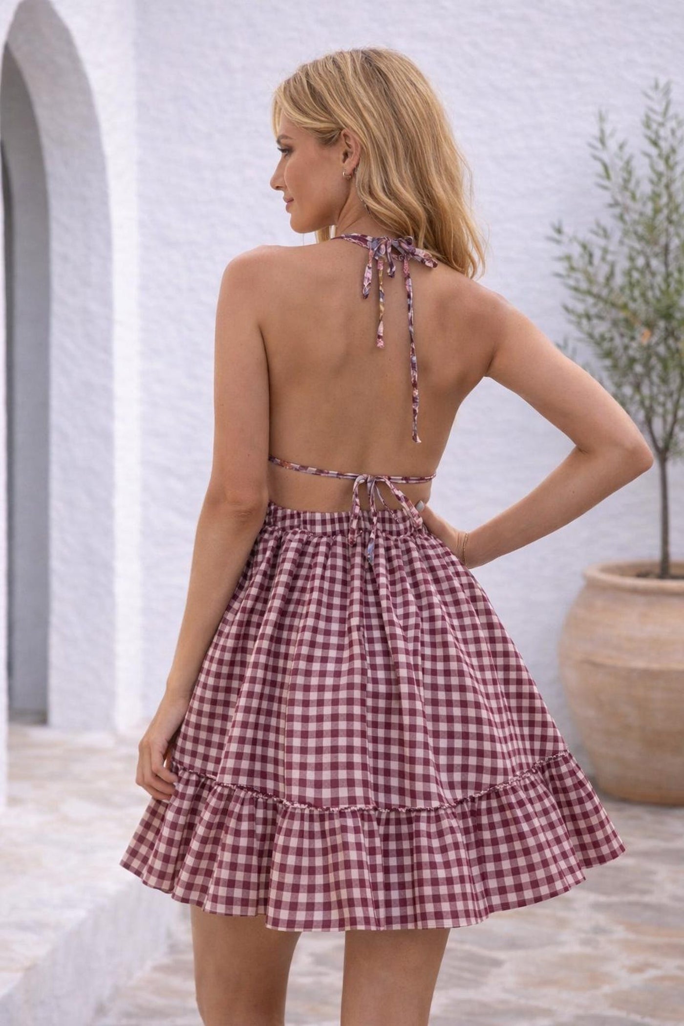 Ayla Summer Dress Sewing Pattern | XS-XXXL | Womens Dress Pattern | Summer Dress Pattern | Backless Dress Pattern | Open Back
