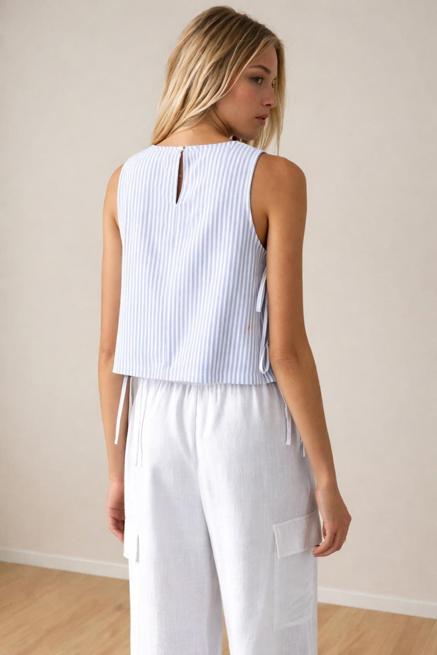 Side Tie Top Sewing Pattern | Women Sewing Pattern | Crop Top Pattern | Summer Tie Top Pattern | Sewing Patterns Top | Tank