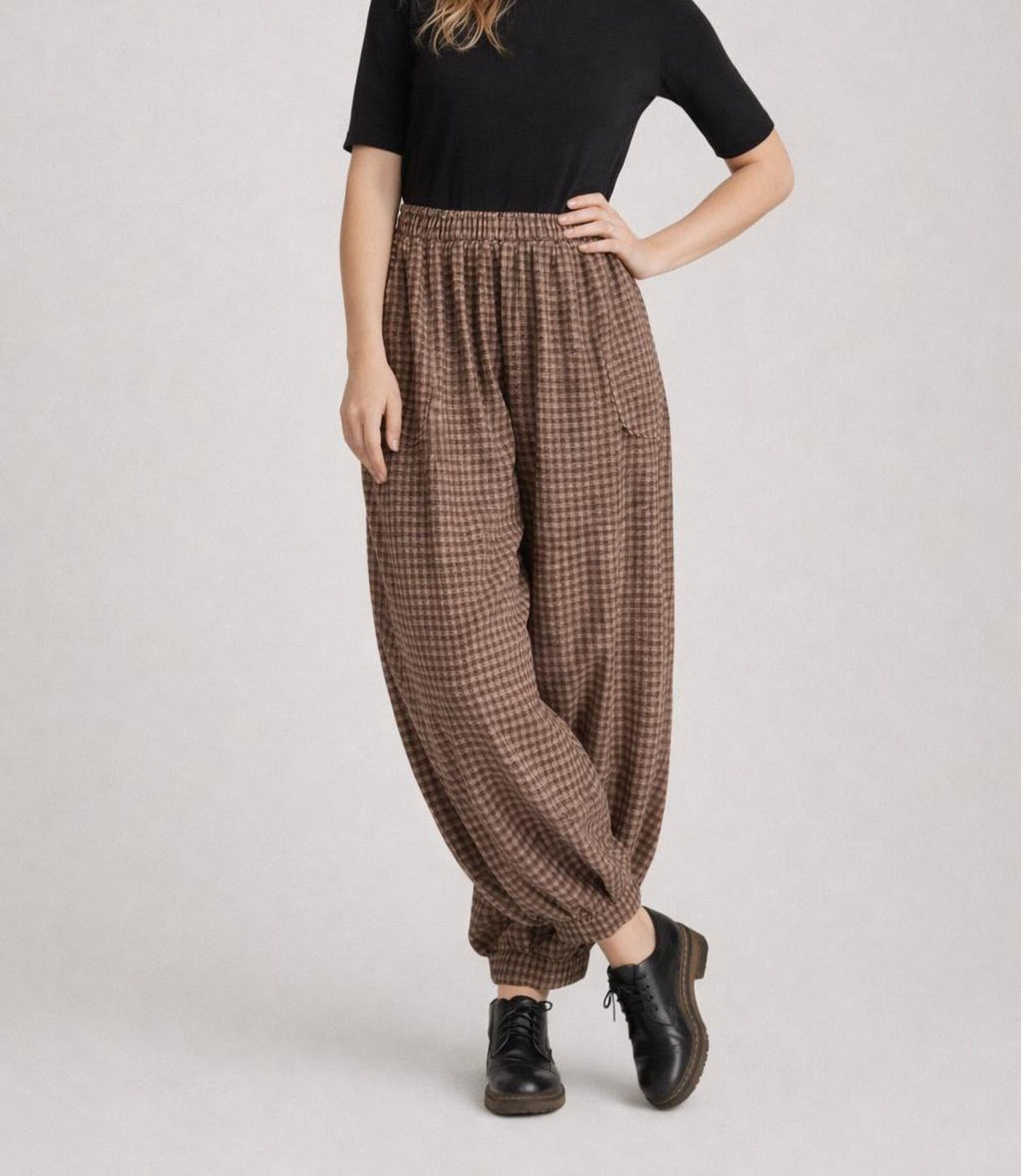 Pants Sewing Pattern, Barrel Leg Pants Pattern, Balloon Pants, Wide Leg Pants Sewig Pattern, Women Sewing Pattern Pants
