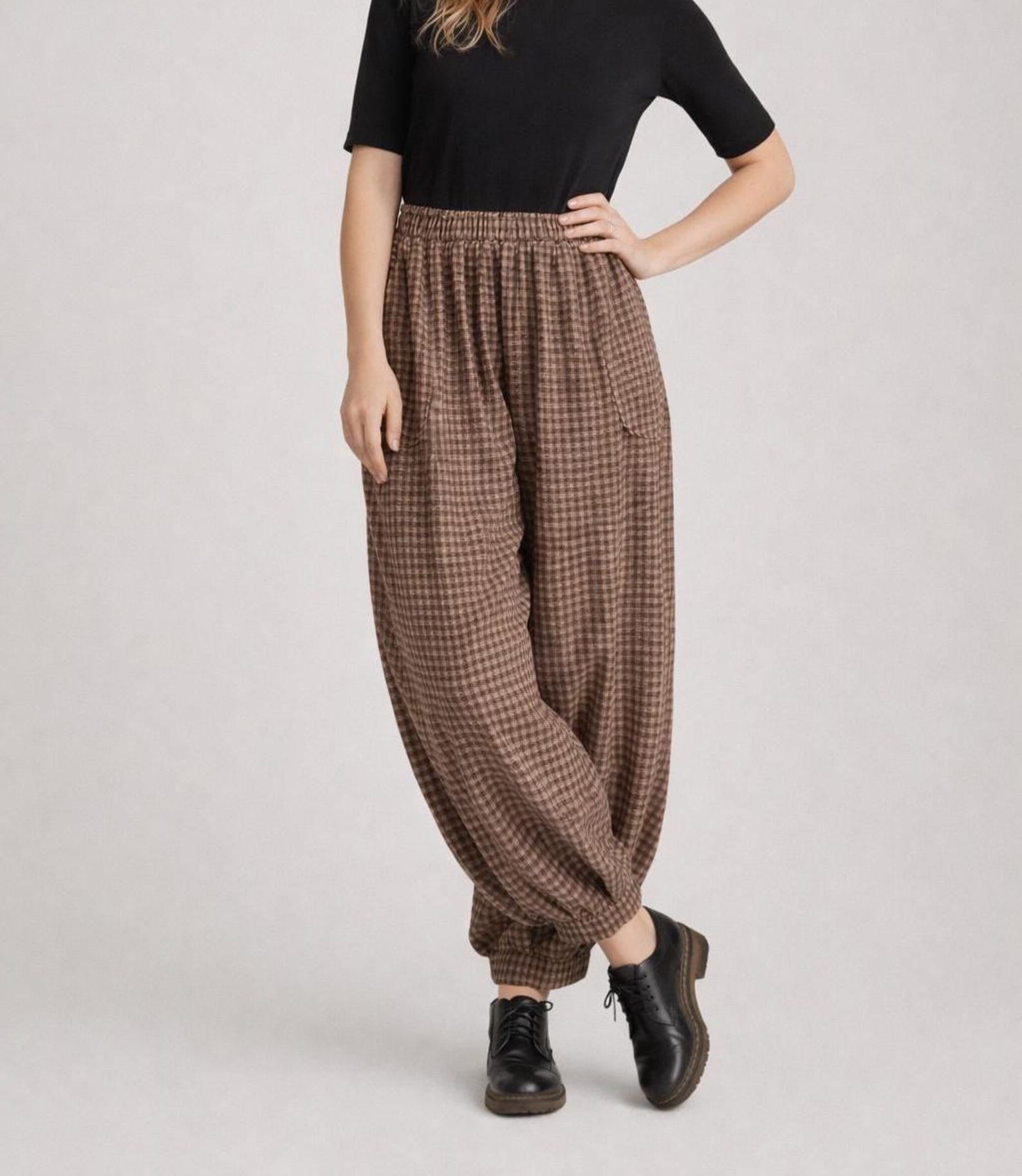 Pants Sewing Pattern, Barrel Leg Pants Pattern, Balloon Pants, Wide Leg Pants Sewig Pattern, Women Sewing Pattern Pants