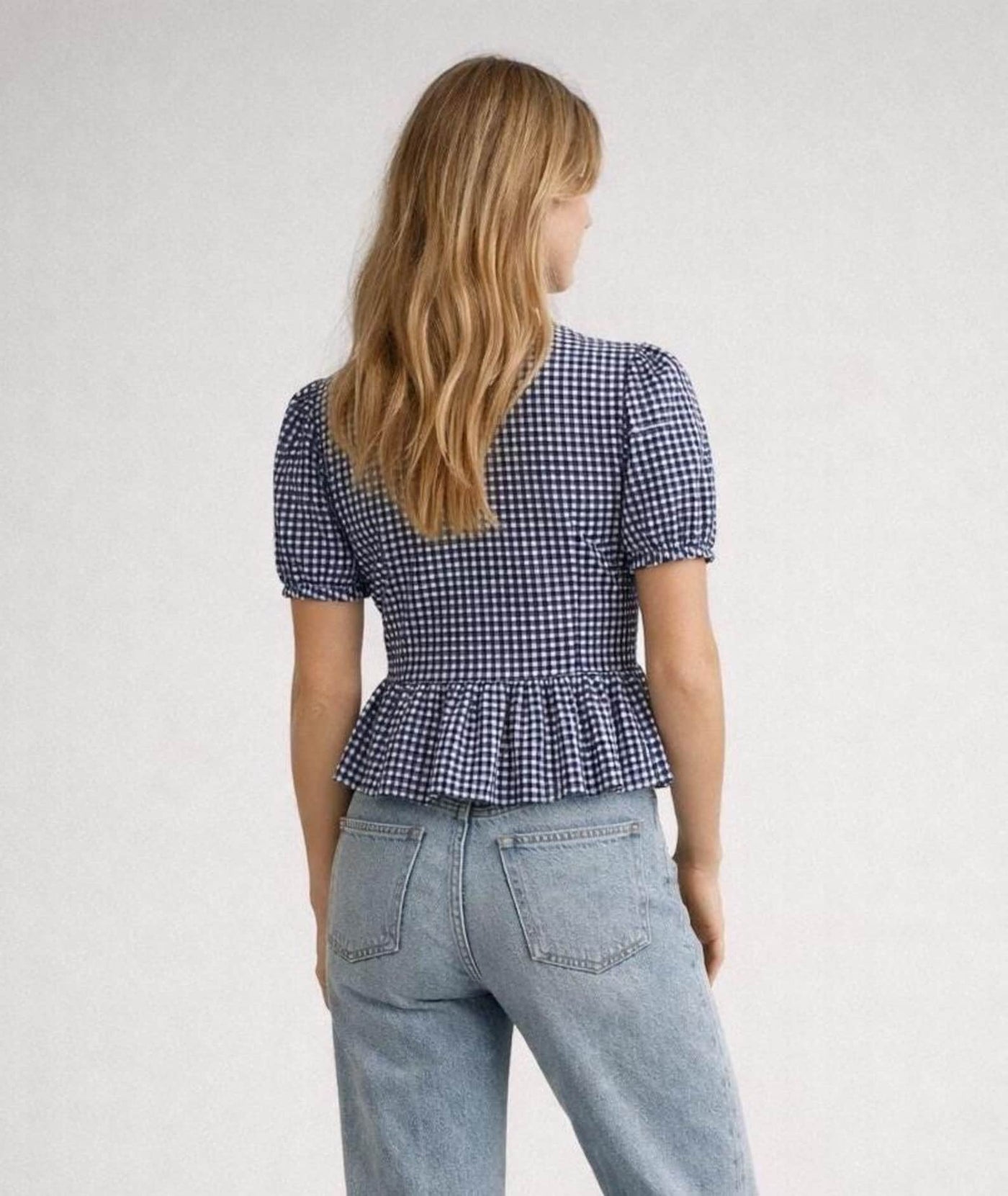 Lola Blouse Sewing Pattern | Peplum Top Pattern | Blouse Pattern | Front Tie Top Pattern | Sewing Patterns for Beginner Top |