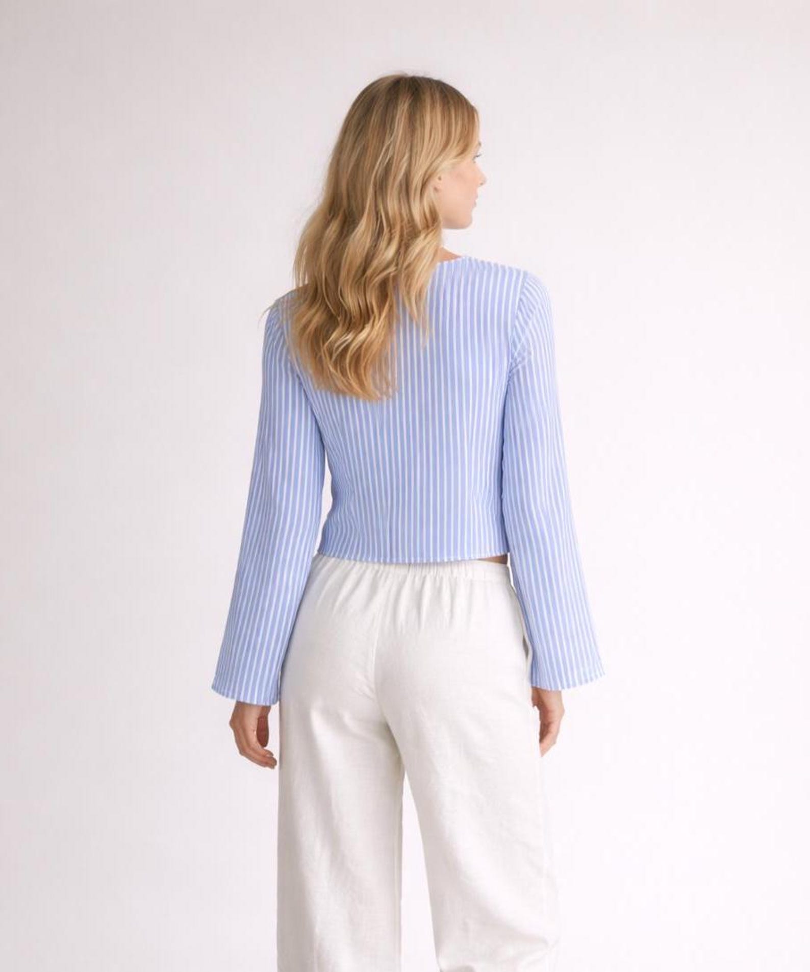 Jane Blouse Sewing Pattern | Tie Top Sewing Pattern | Women Sewing Pattern, Shirt Pattern, Top with front Ties, Women Blouse